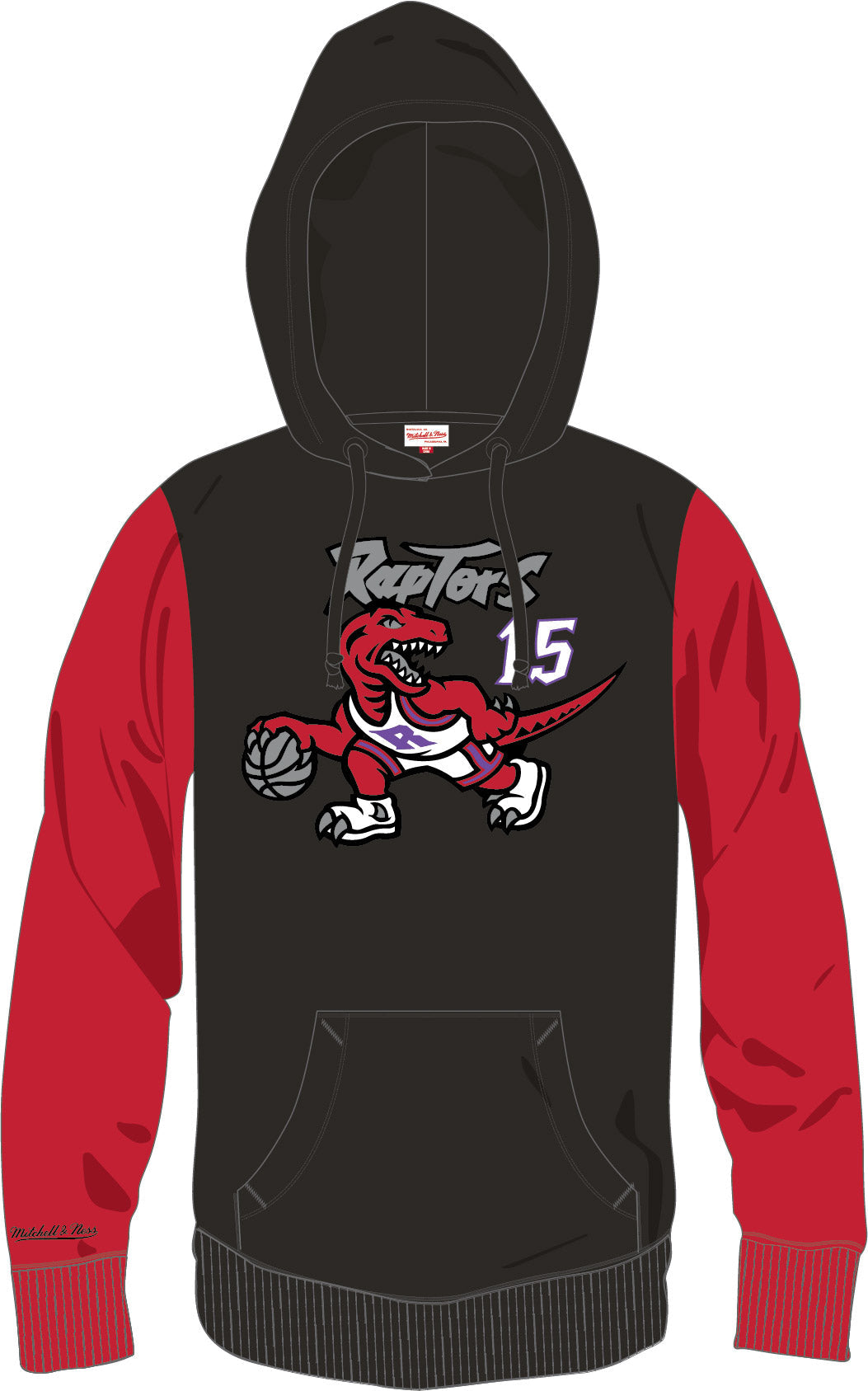 Sudadera NBA N&N Fashion Fleece Raptors 1998 Vince Carter