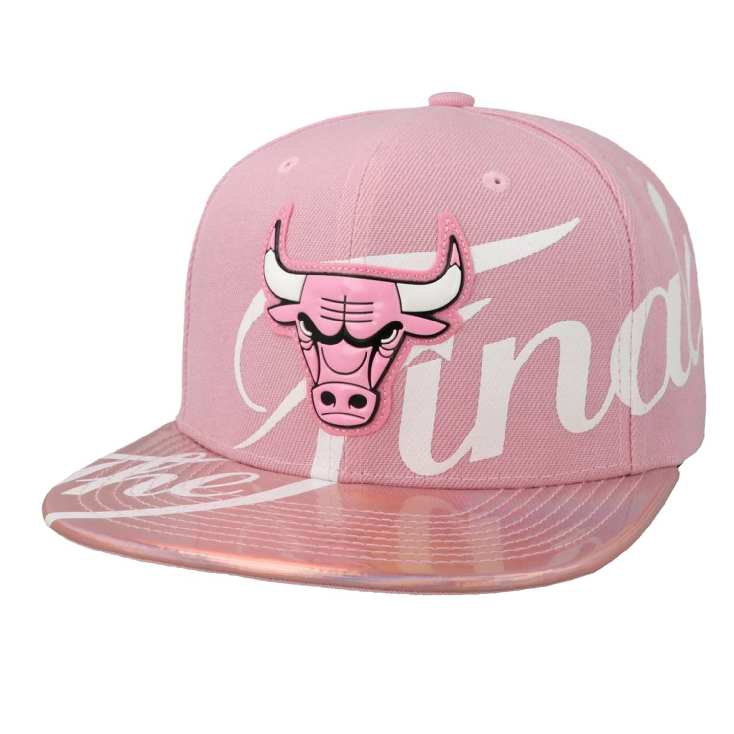 Gorra M&N NBA Finals Wrap Snapback Bulls Rosa