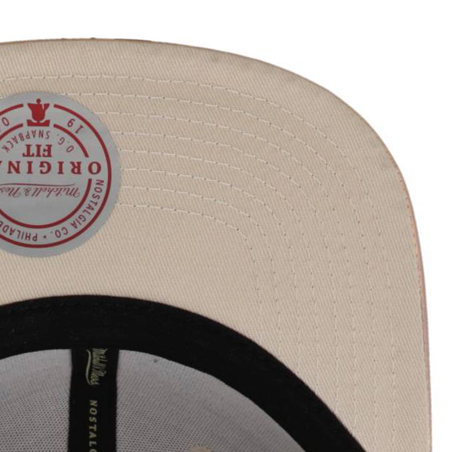 Gorra M&N NBA Finals Wrap Snapback Bulls Beige