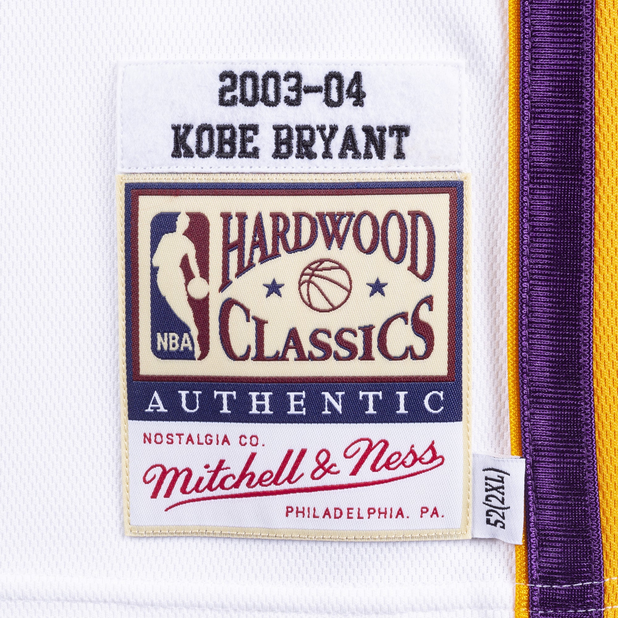 Authentic Jersey Los Angeles Lakers Alternate 2003-04 Kobe Bryant