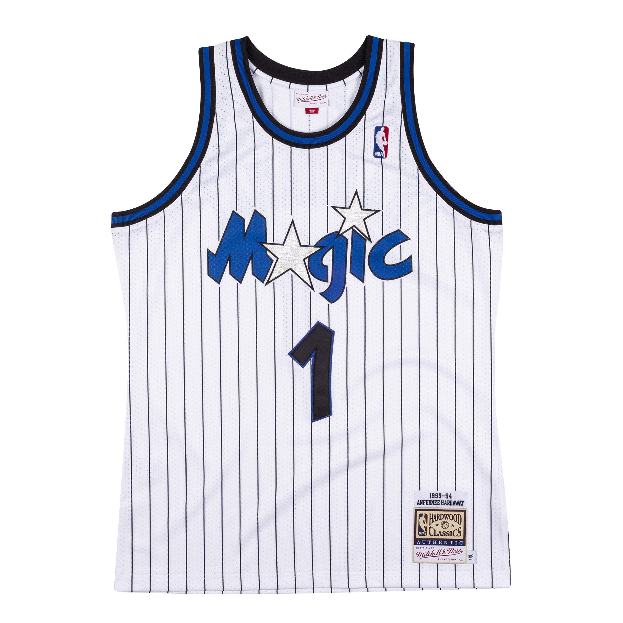 NBA Authentic Jersey Magic 93 Anfernee Hardaway