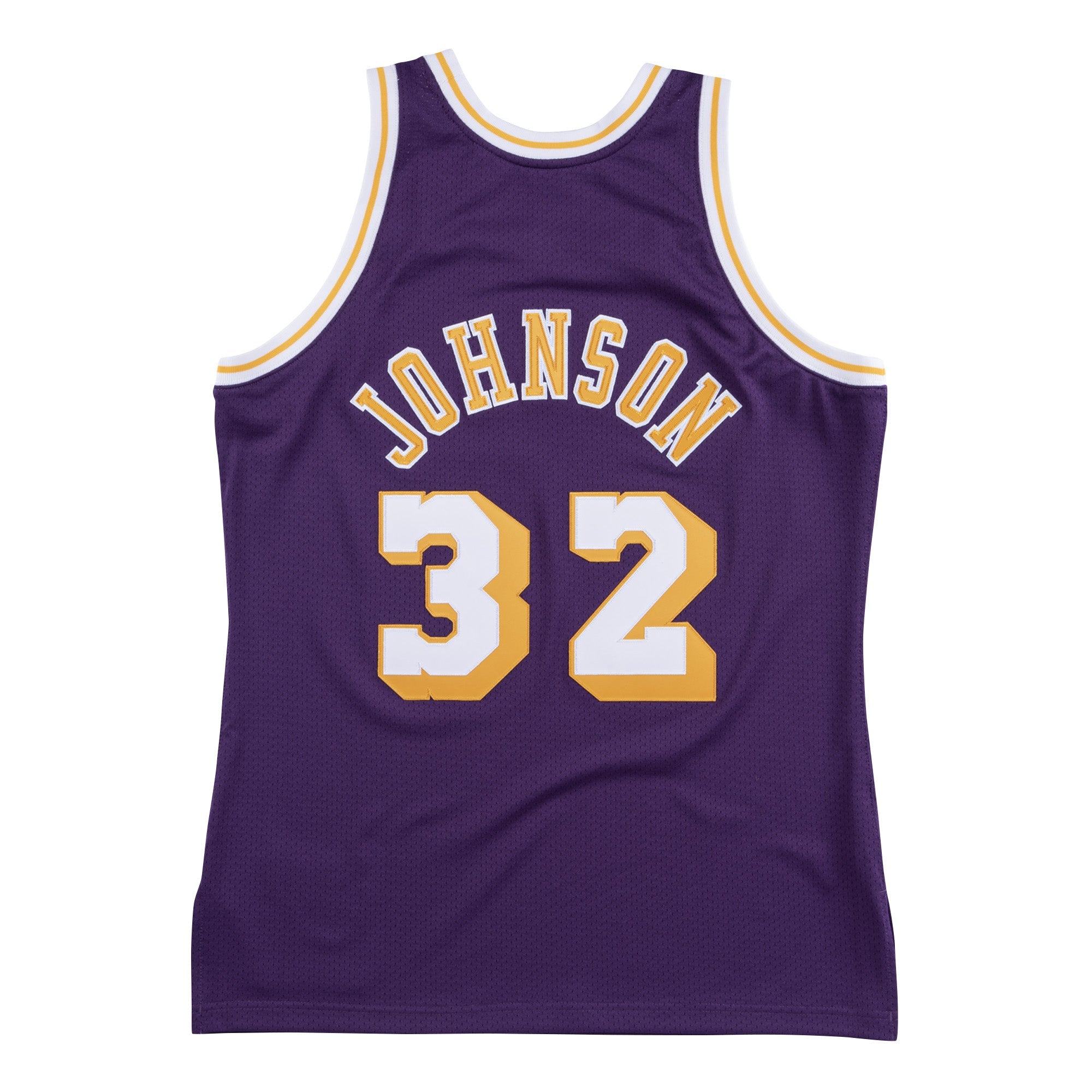 NBA Authentic Road Jersey Lakers 84 Magic Johnson