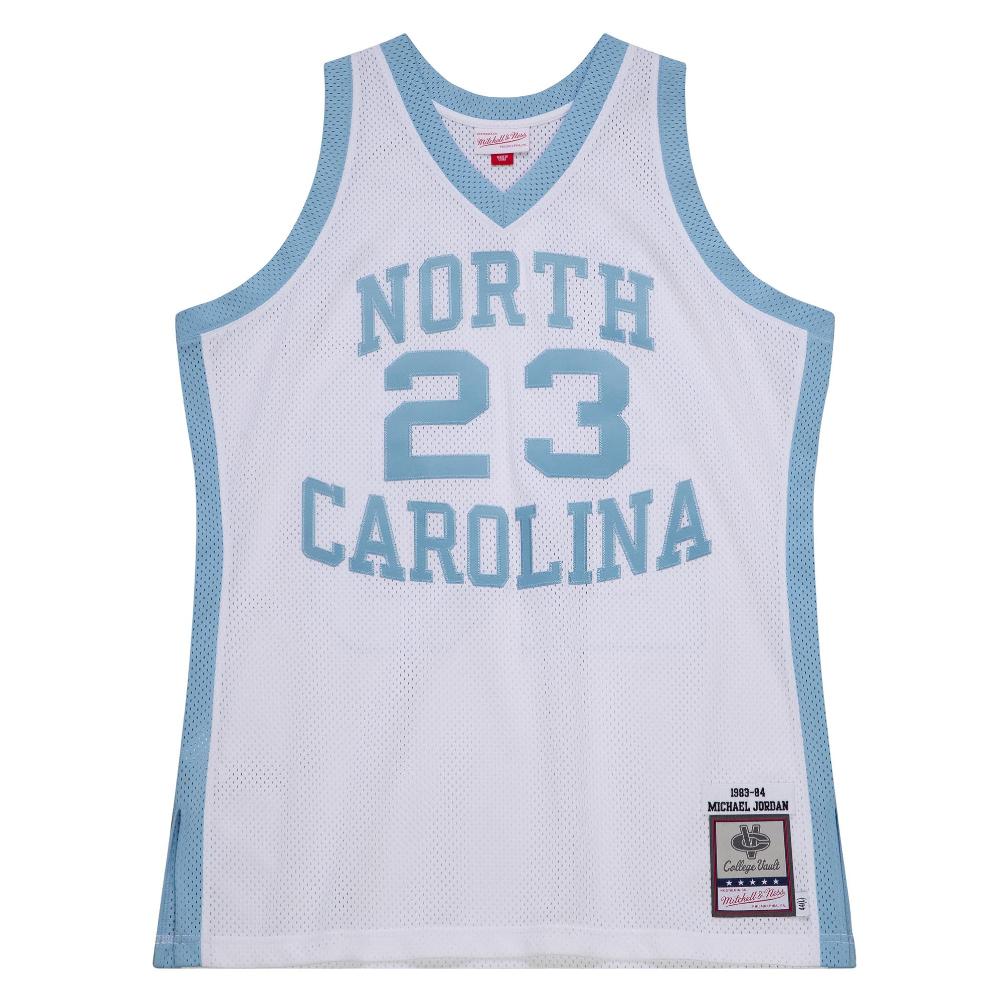 Ncaa White Jersey North Carolina 1983 Michael Jordan