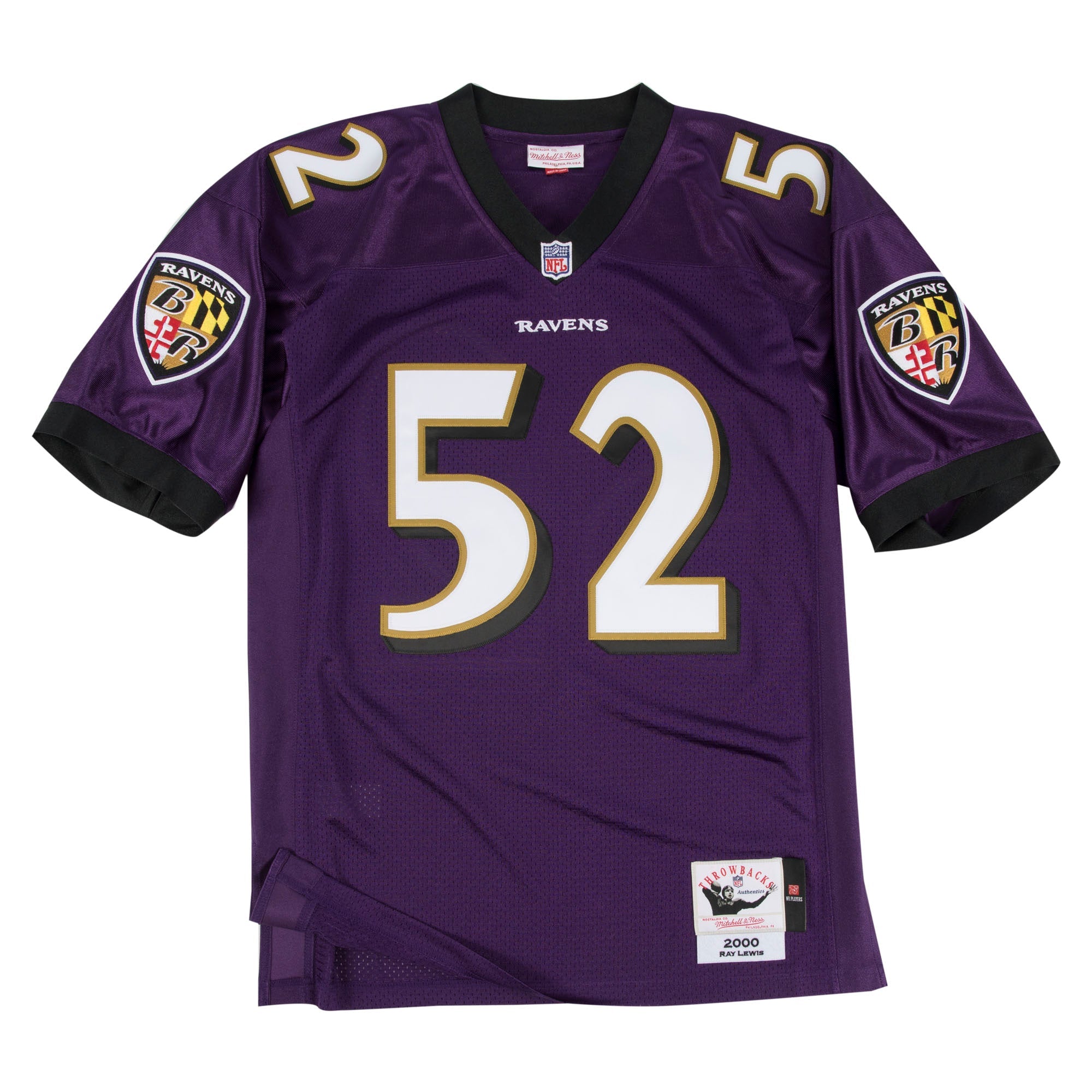 NFL Authentic Jersey Ravens 00 Ray Lewis AFC