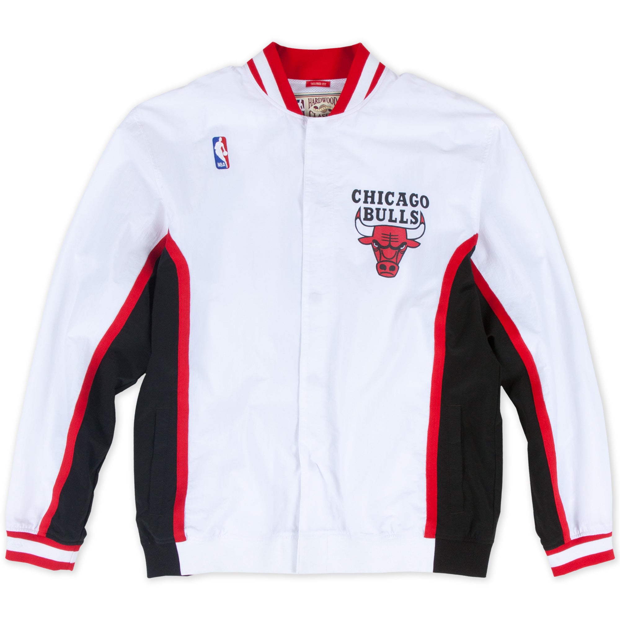 Chamarra NBA Authentic Warm Up Bulls 92-93 White