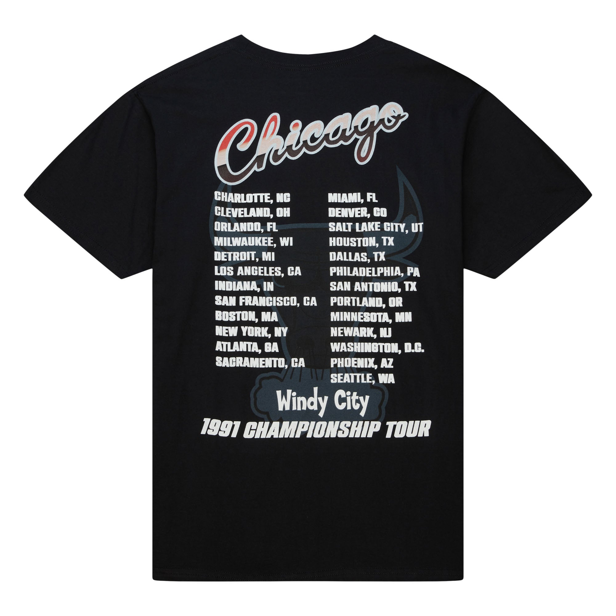 Playera NBA Rock On Tour Ss Tee Hwc Bulls