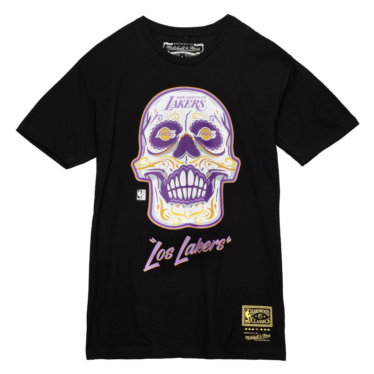 Playera NBA Sugar Skull Lakers