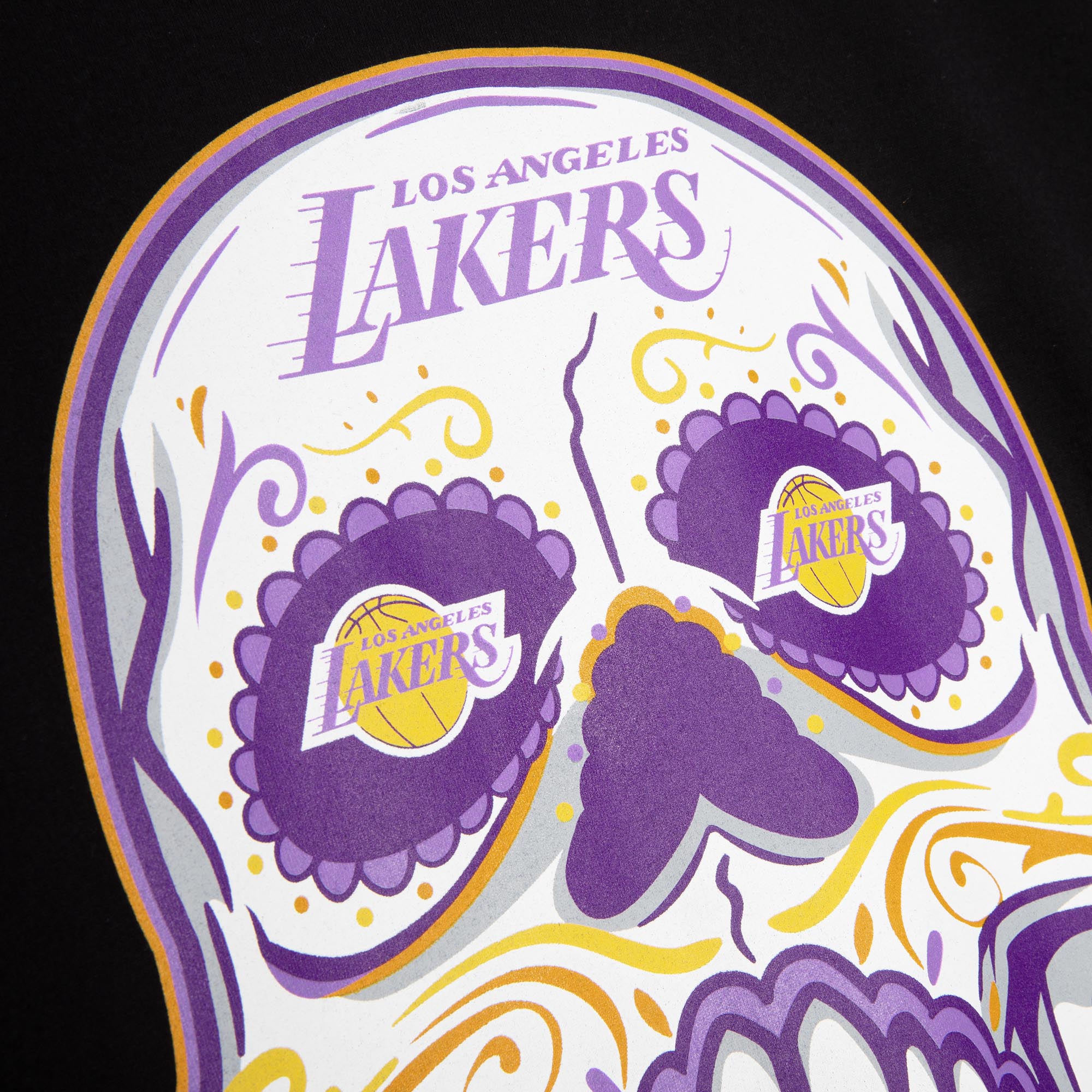 Playera NBA Sugar Skull Lakers