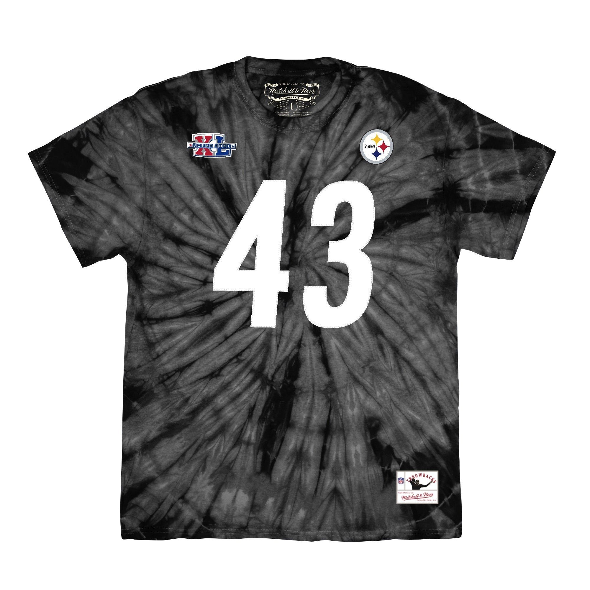 Playera NFL N&N Spider Steelers 2005 Troy Polamalu AFC