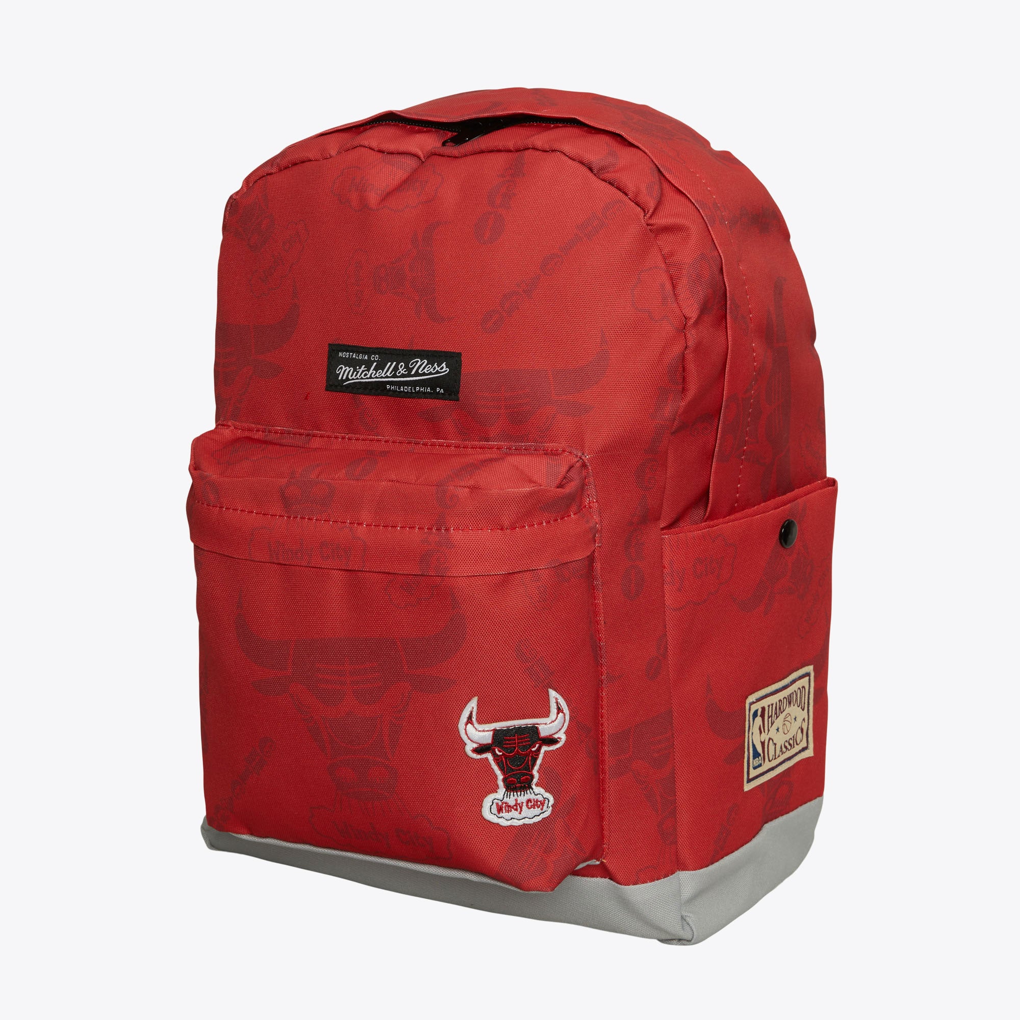 Mochila M&N NBA Team Logo Backpack Bulls