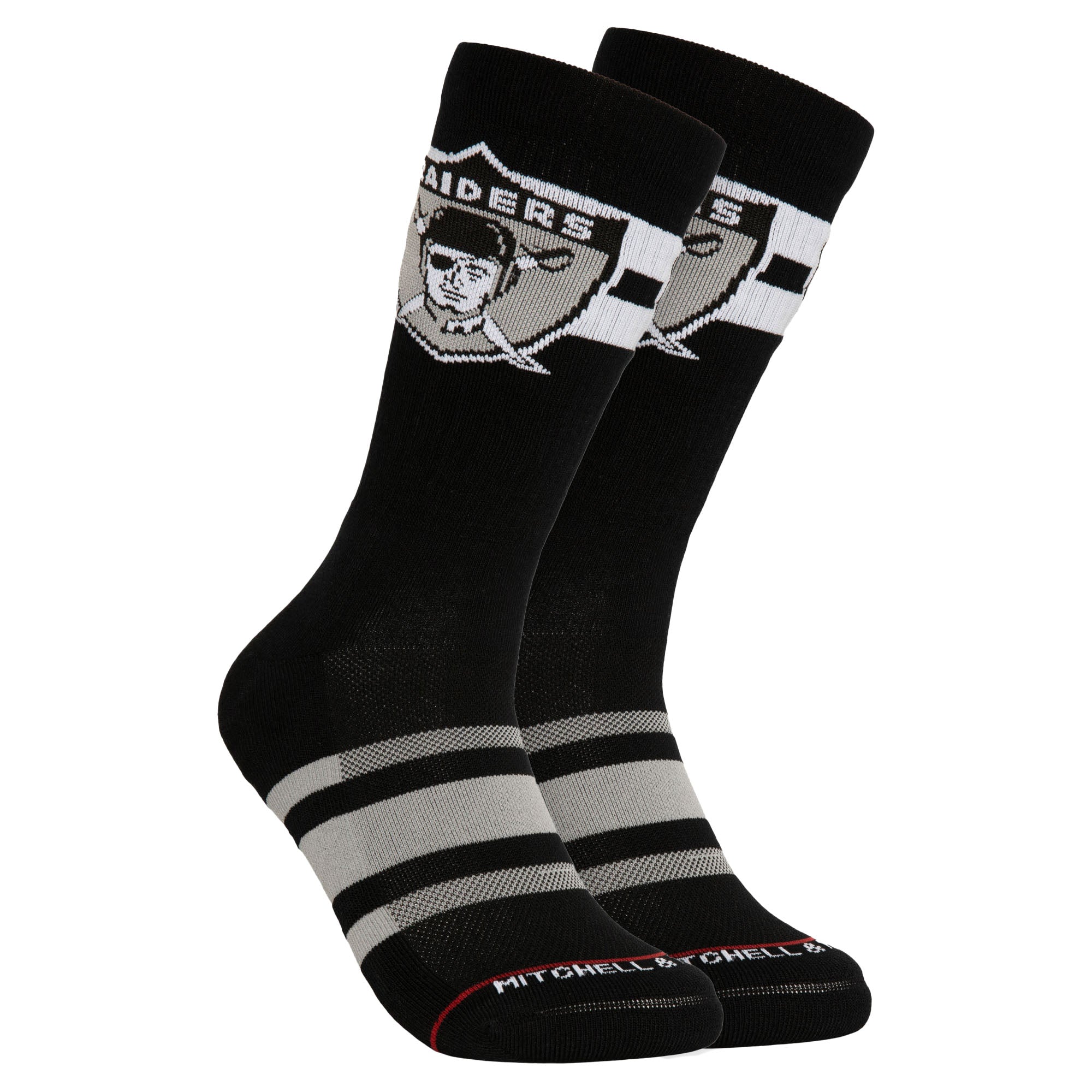 NFL Lateral Crew Socks Raiders AFC
