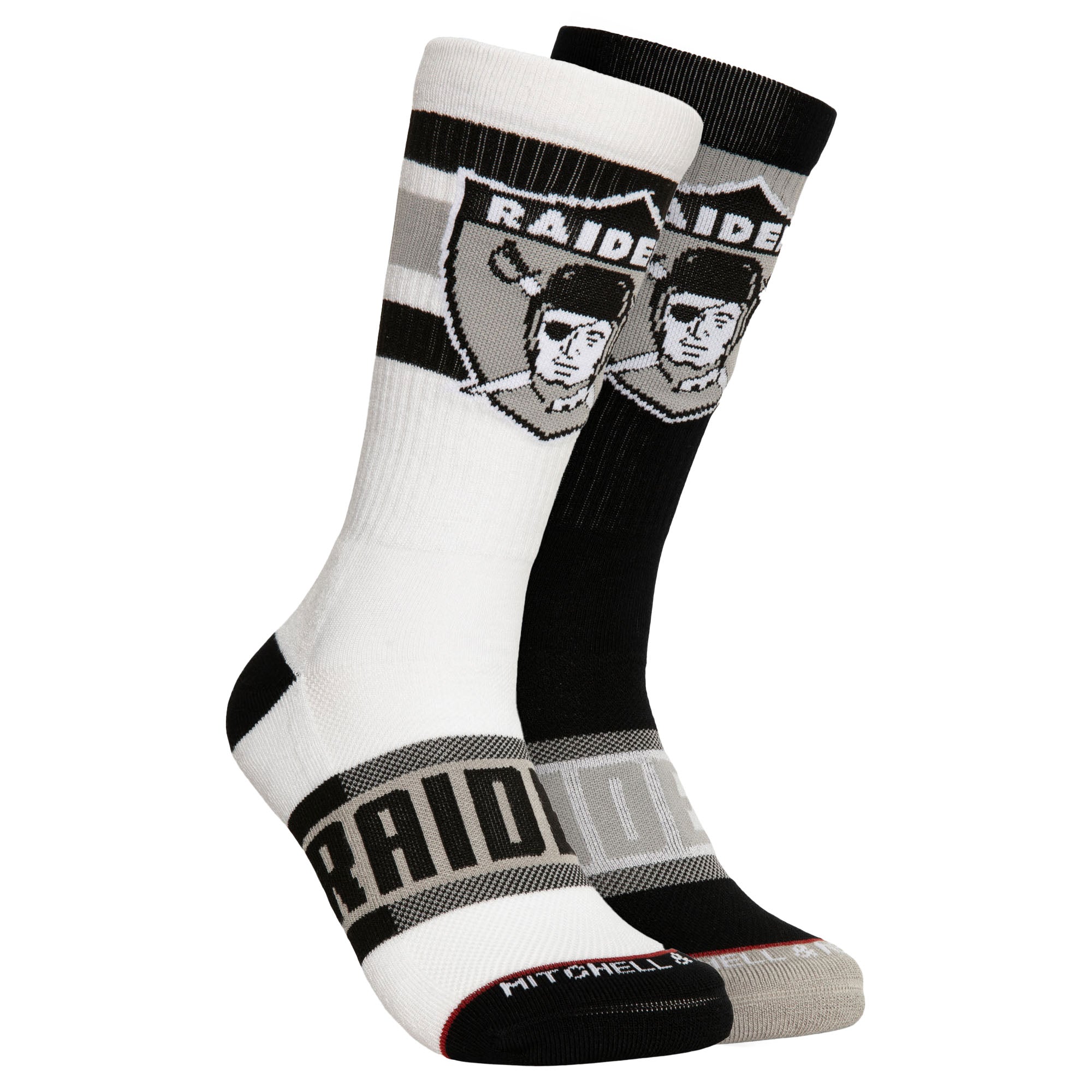 NFL Hail Mary Crew Socks Raiders AFC