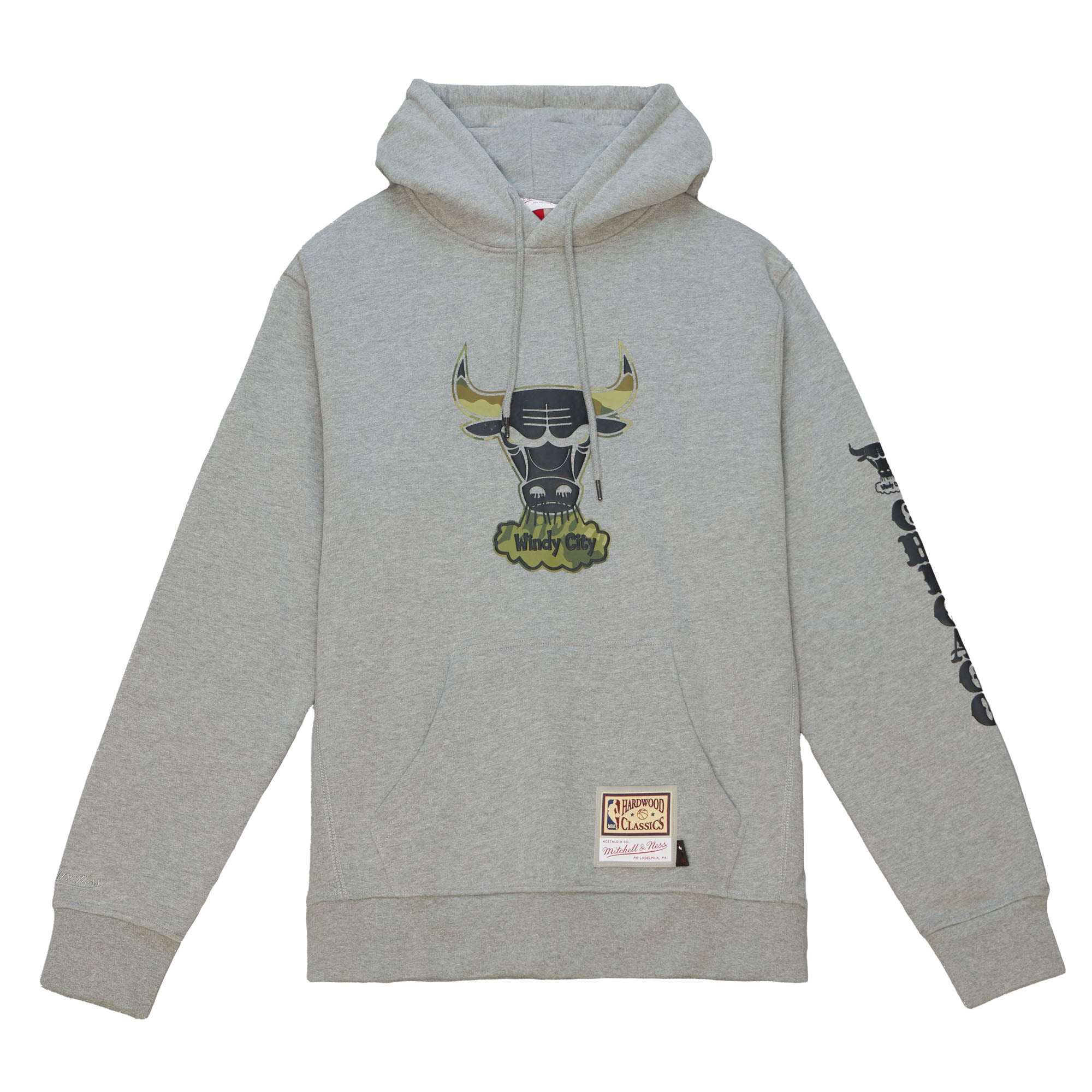 Sudadera NBA Ghost Green Camo Hoody Bulls