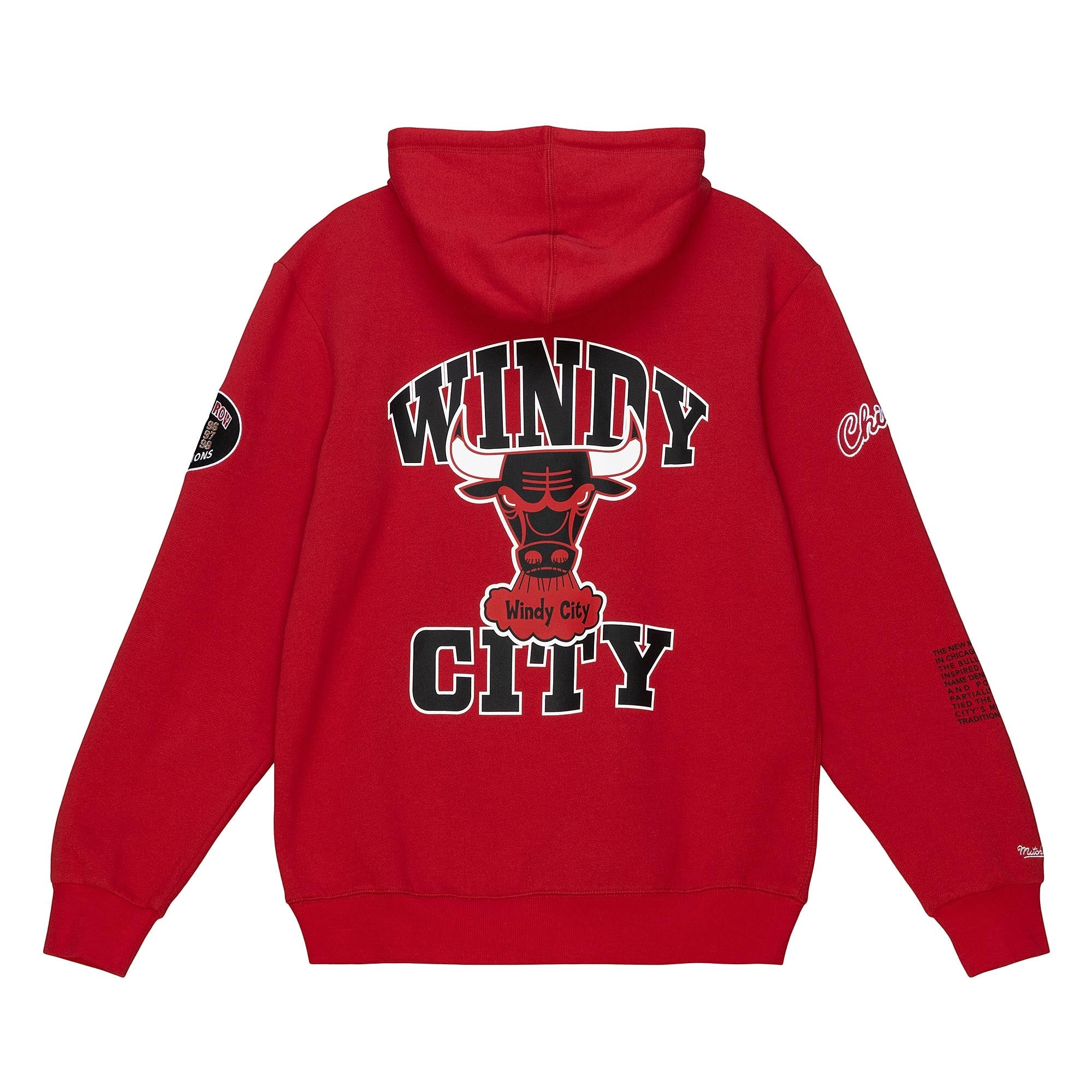 Sudadera NBA Team Origins Fleece Bulls Scar
