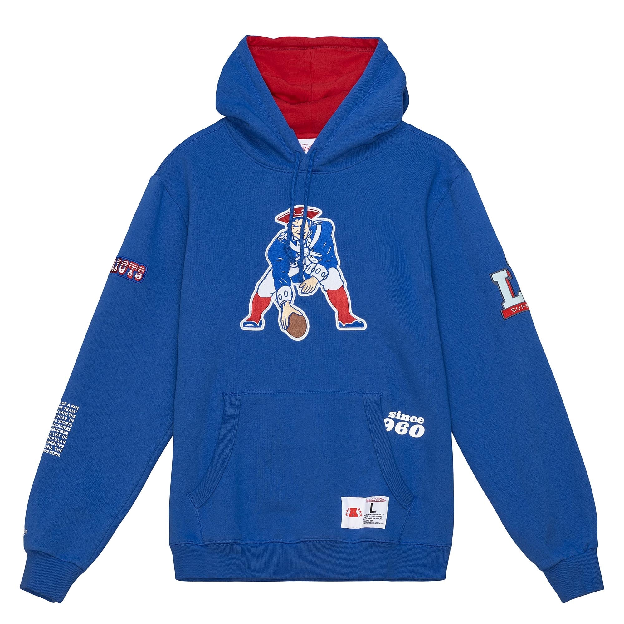 Sudadera Branded Team Origins Fleece Hoody Patriots