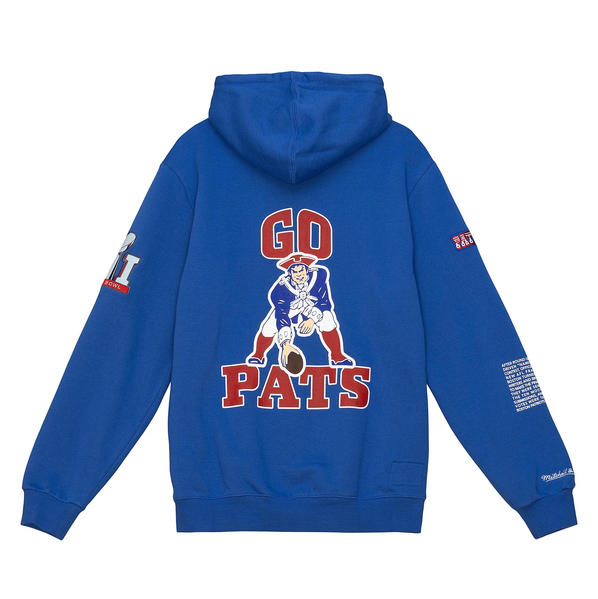 Sudadera Branded Team Origins Fleece Hoody Patriots