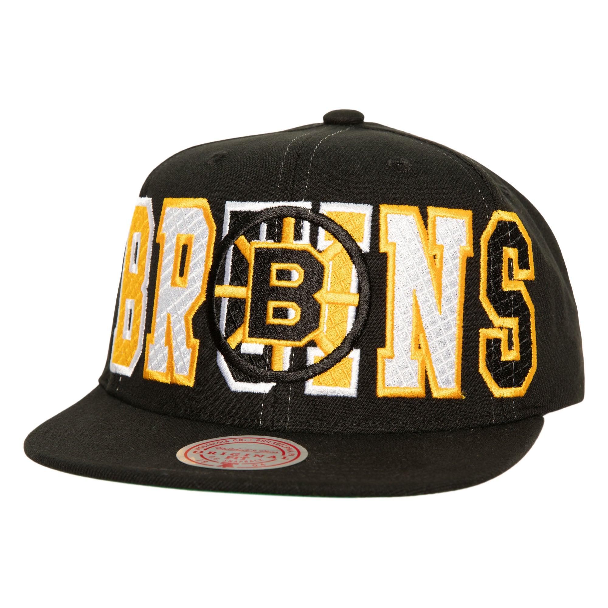Gorra M&N NHL Varsity Bust Snapback Vntg Bruins Os