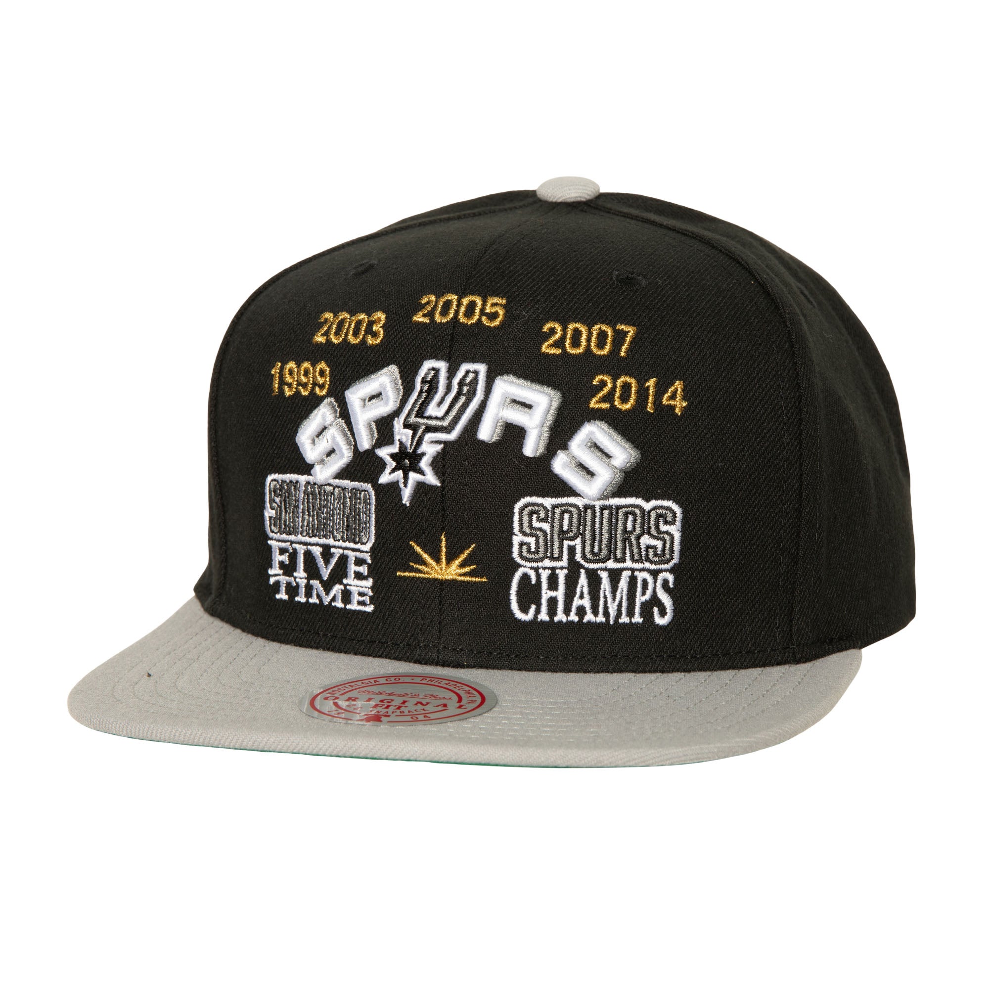 Gorra M&N NBA Champ Is Here Snapback HWC Spurs