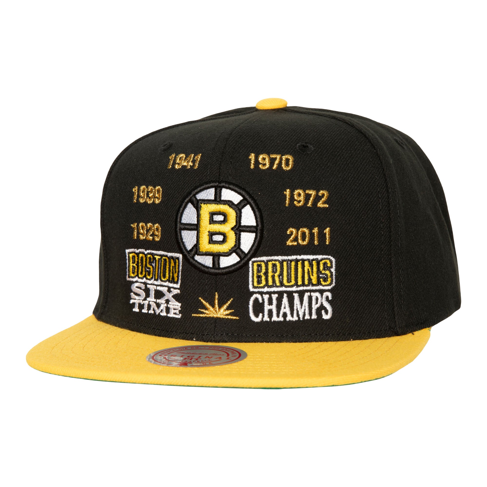 Gorra M&N NHL Champ Is Here Snapback Vntg Bruins