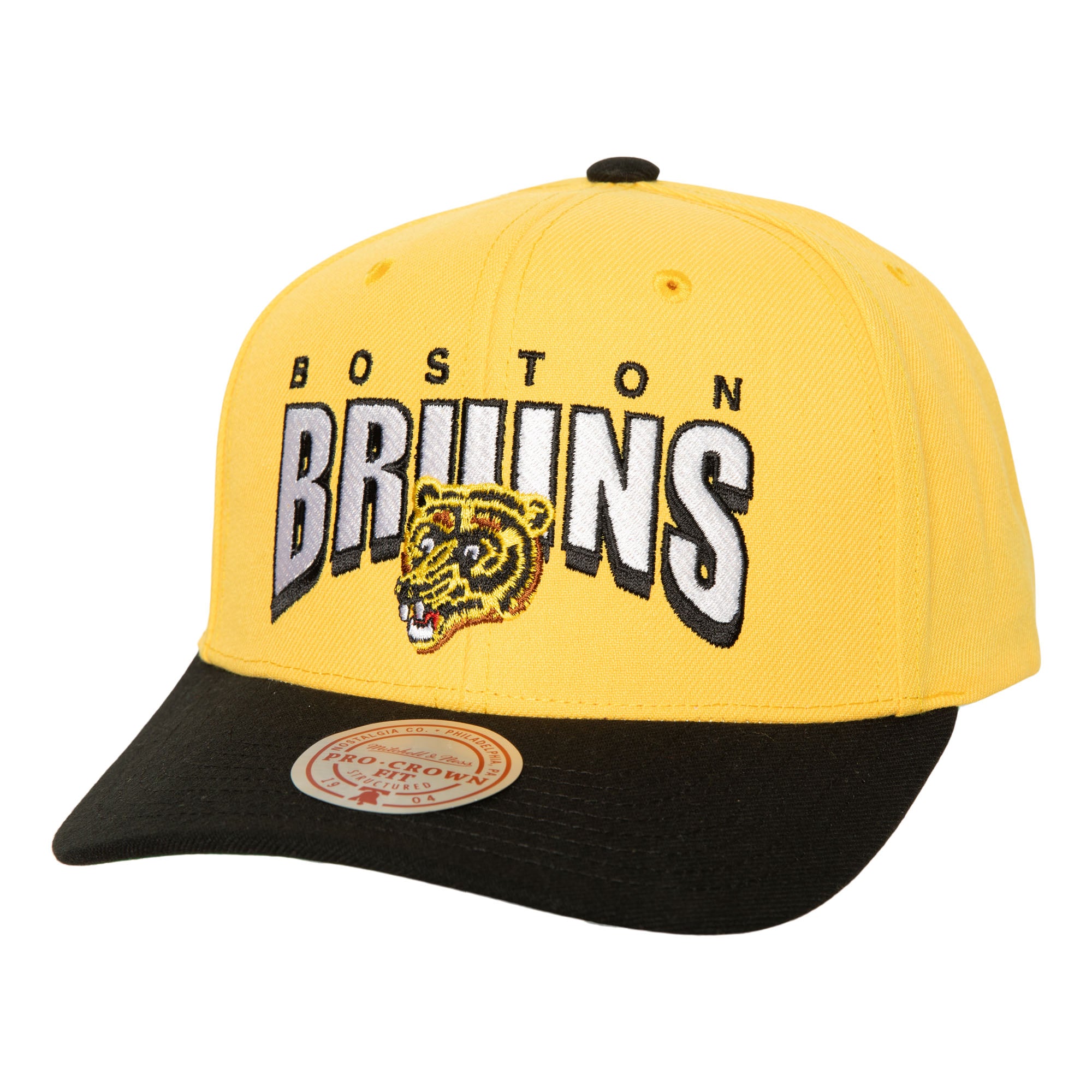 Gorra NHL Boom Text Pro Snapback Vntg Bruins
