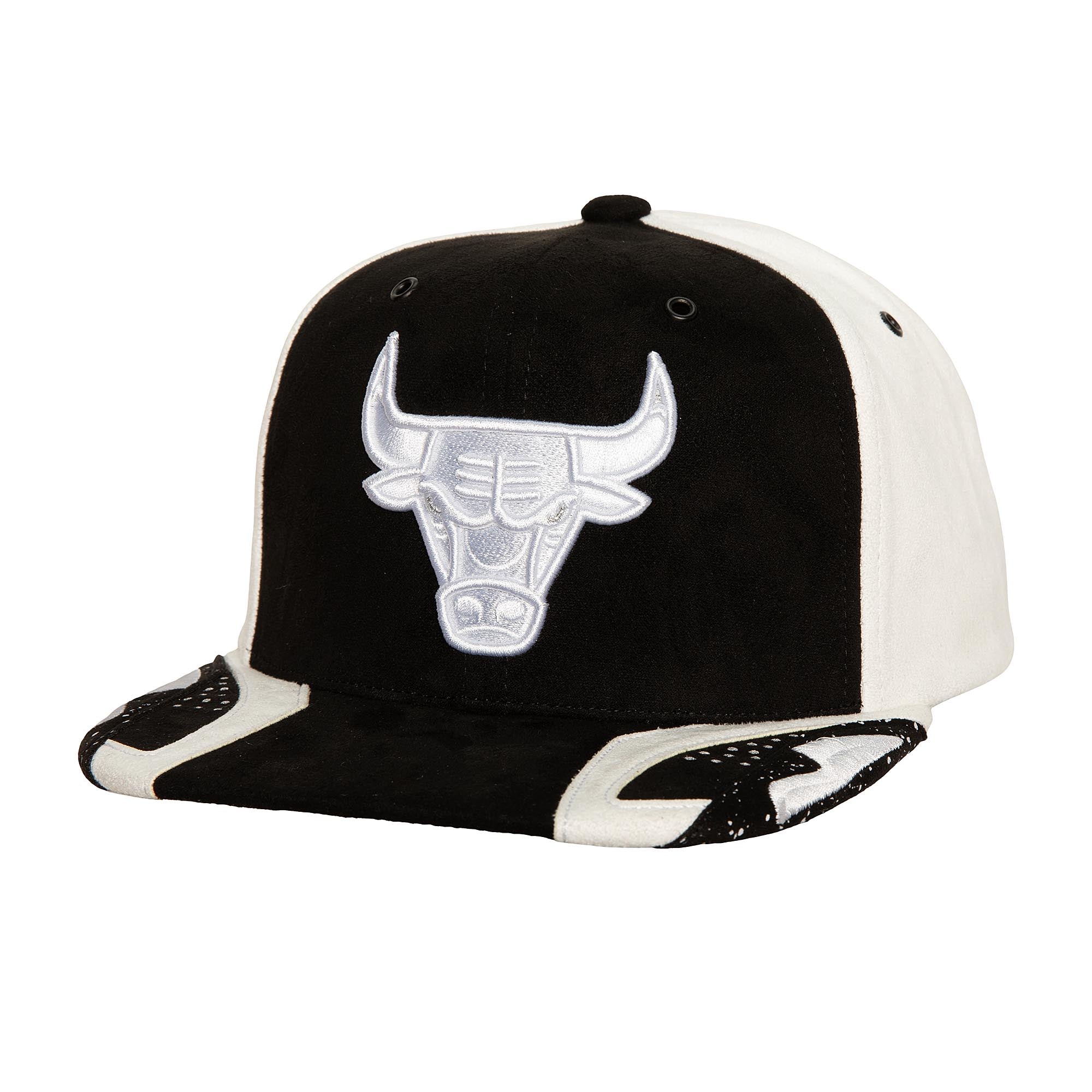 Gorra NBA Day 6 Snapback Bulls Negro Blanco