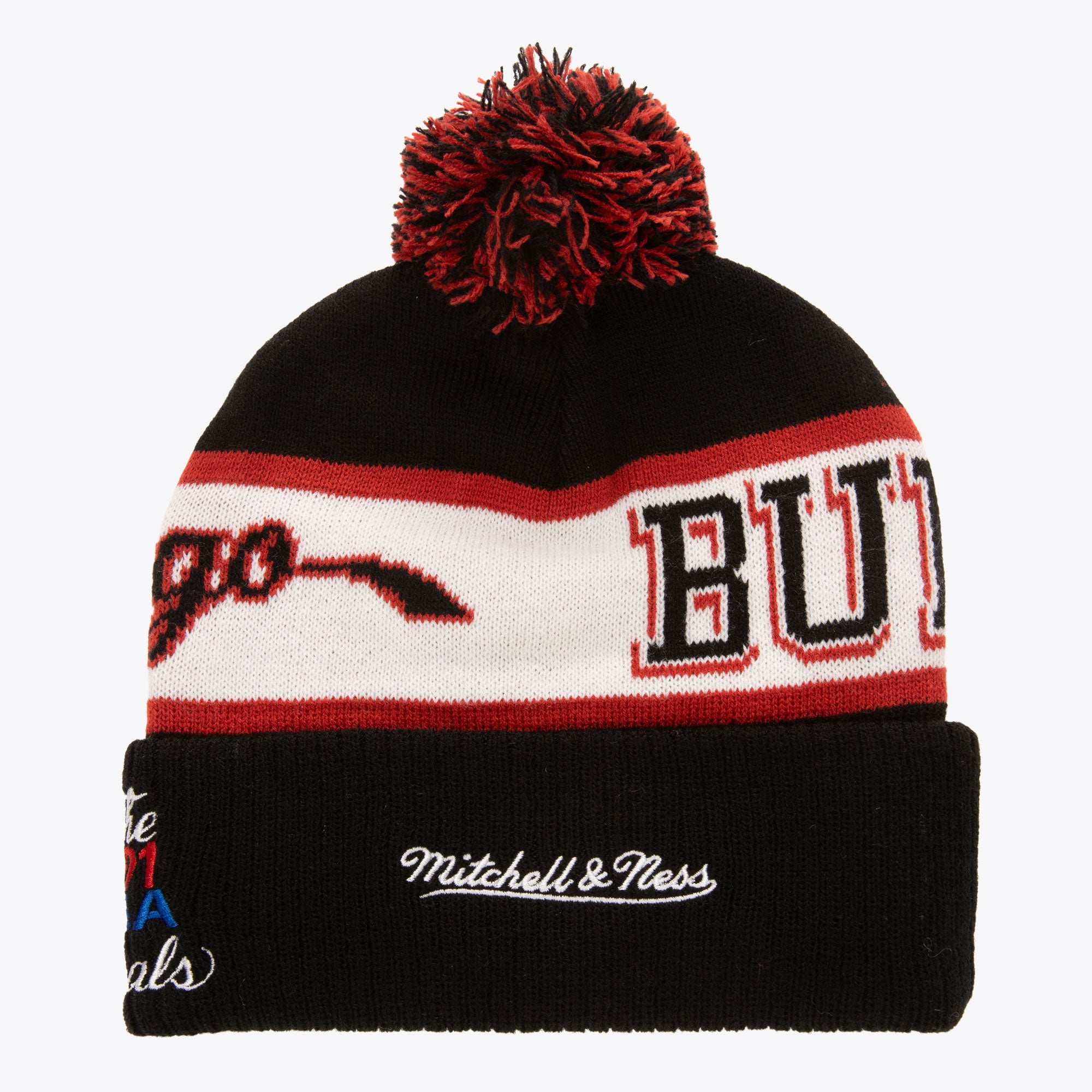 Beanie M&N NBA Block Sweep Pom Knit Hwc Bulls
