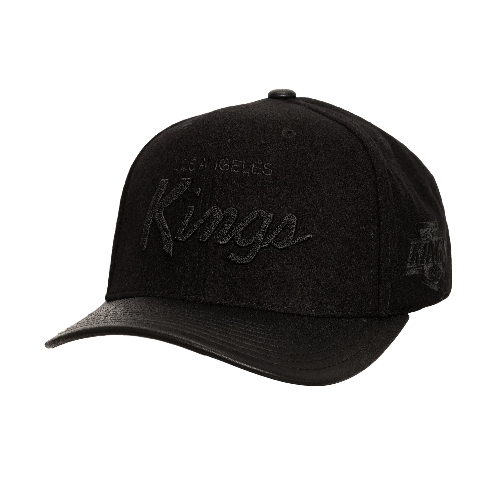 Gorra M&N NHL Black Out Wool Pro Strapback Vntg Kings