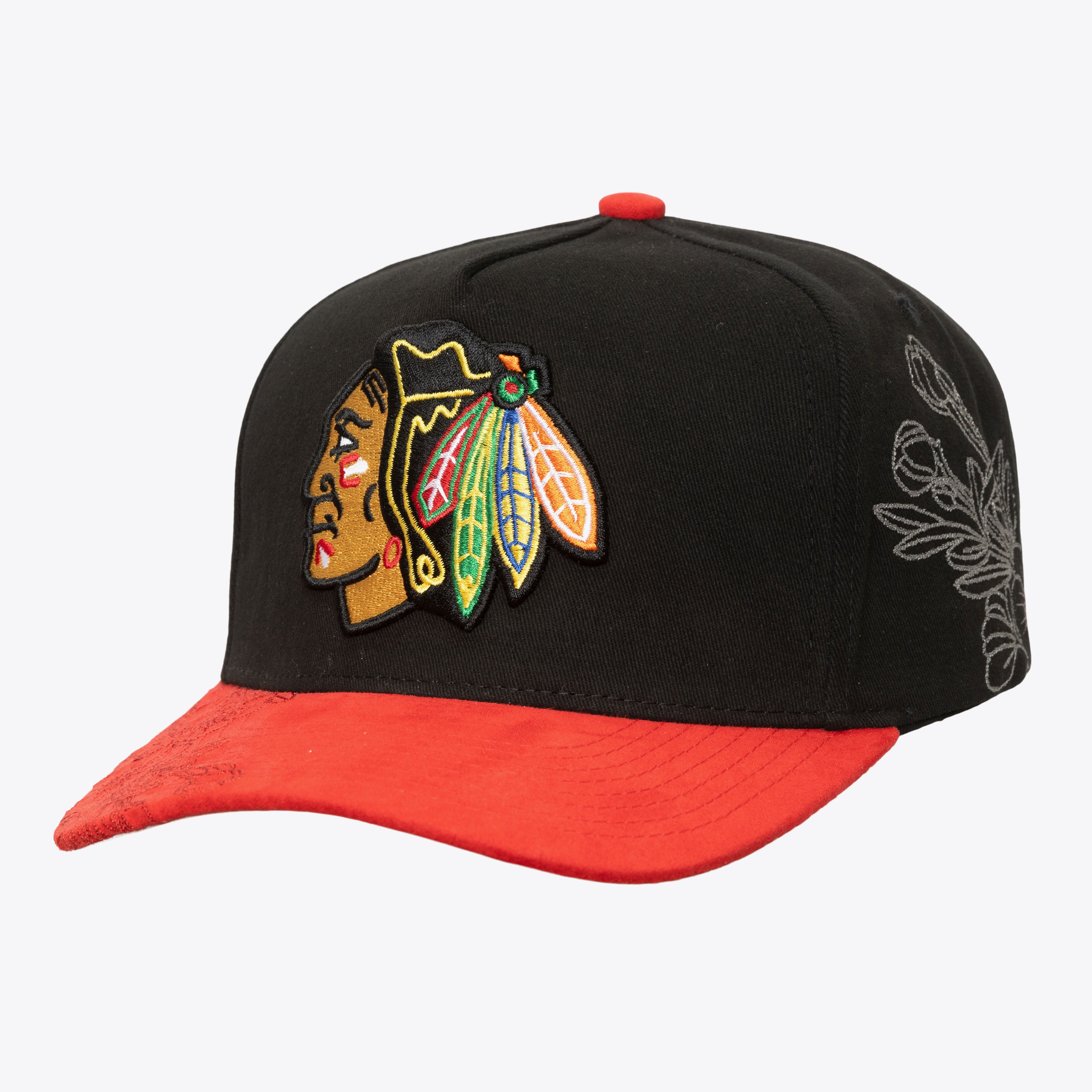 Gorra M&N NHL May Flowers Pro Snapback Blackhawks