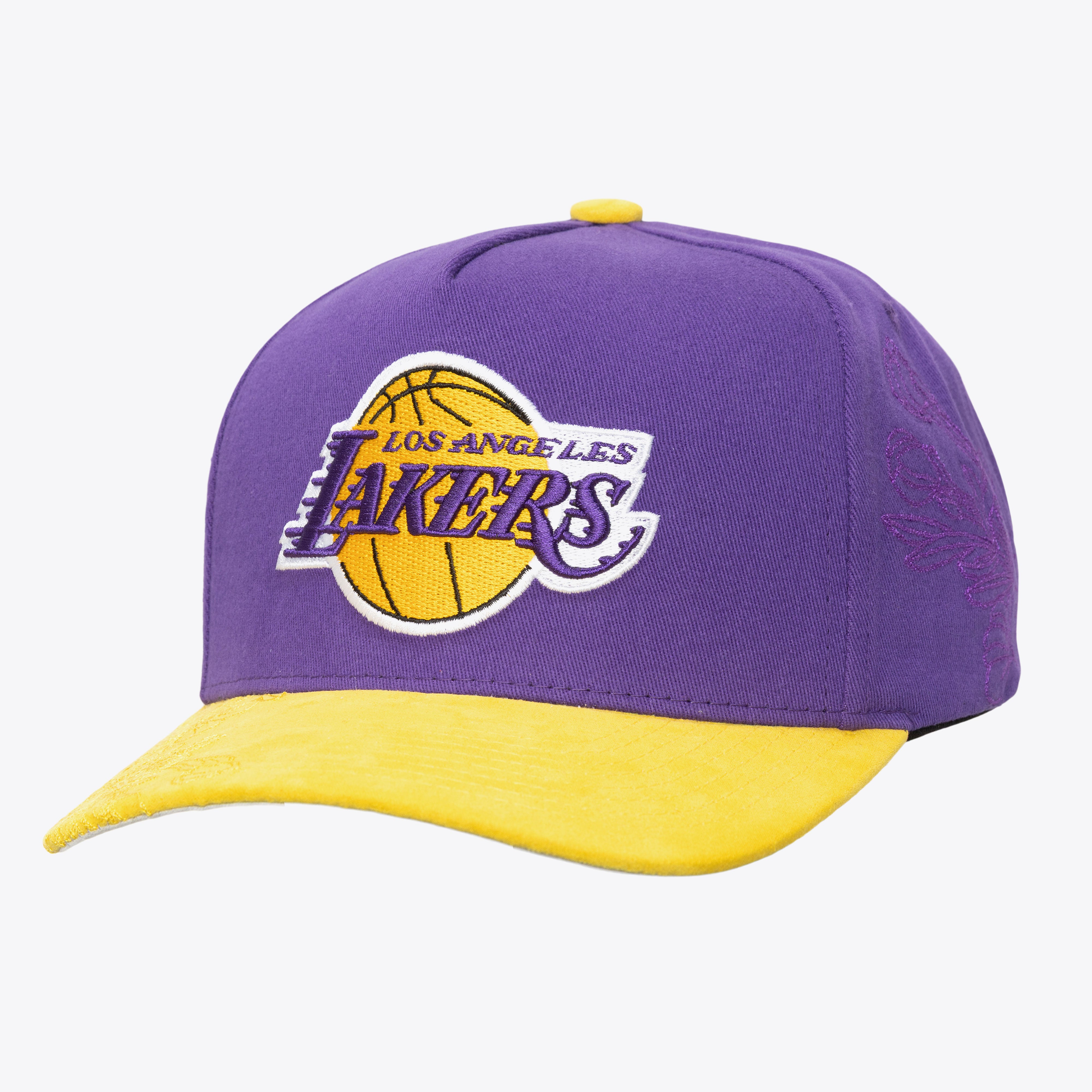Gorra M&N NBA May Flowers Pro Snapback Lakers