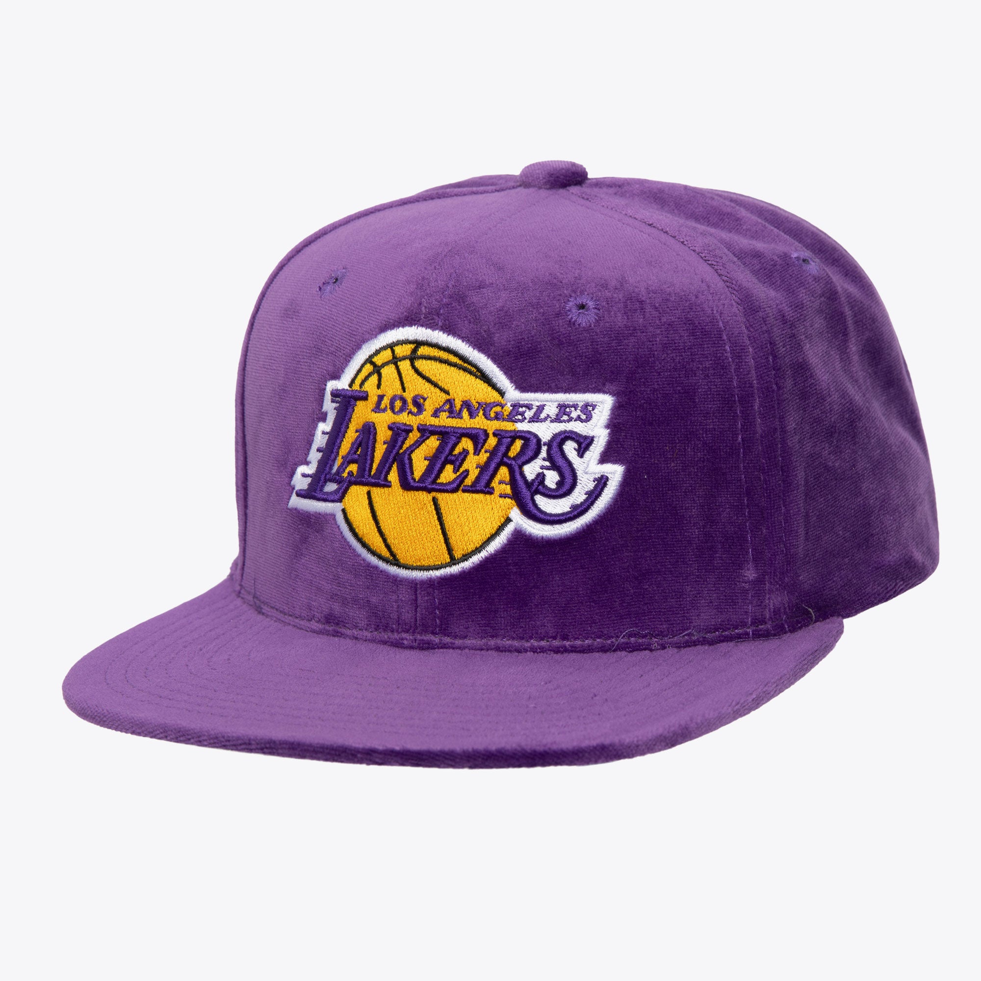 Gorra M&N NBA Tc Velour Snapback Lakers