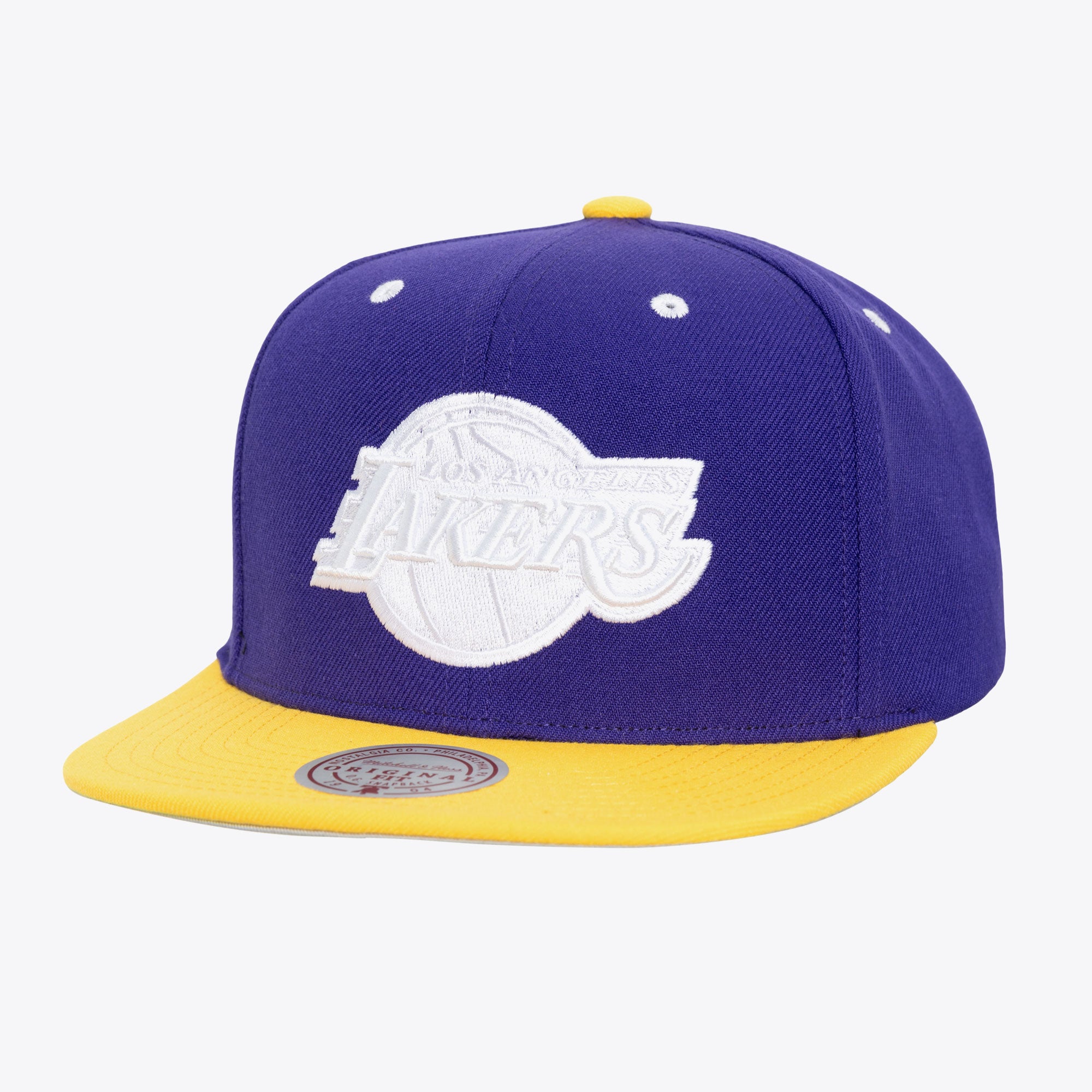 Gorra M&N NBA Evergreen Crispy White Snapback Lakers