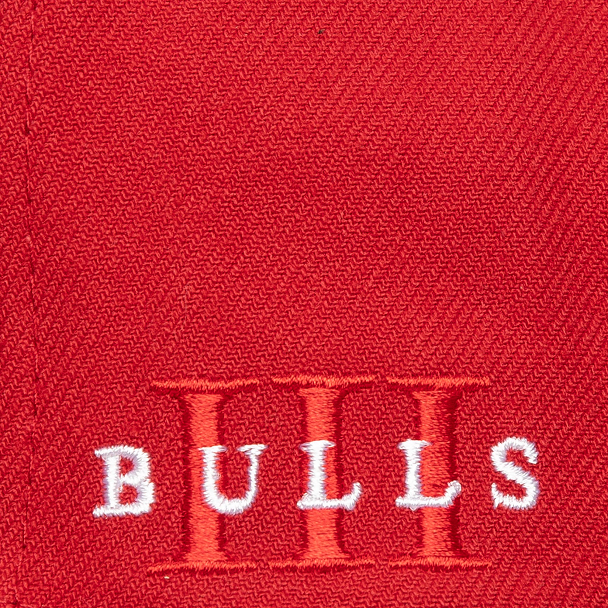 Gorra NBA Core III Snapback Bulls Rojo