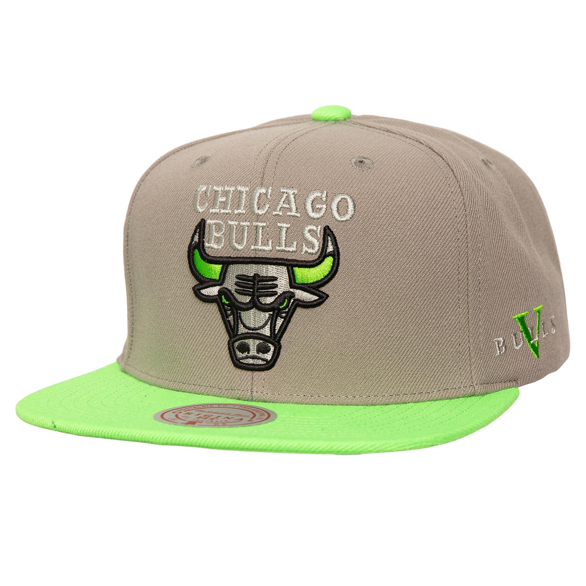 Gorra NBA Core V Snapback Bulls Gris