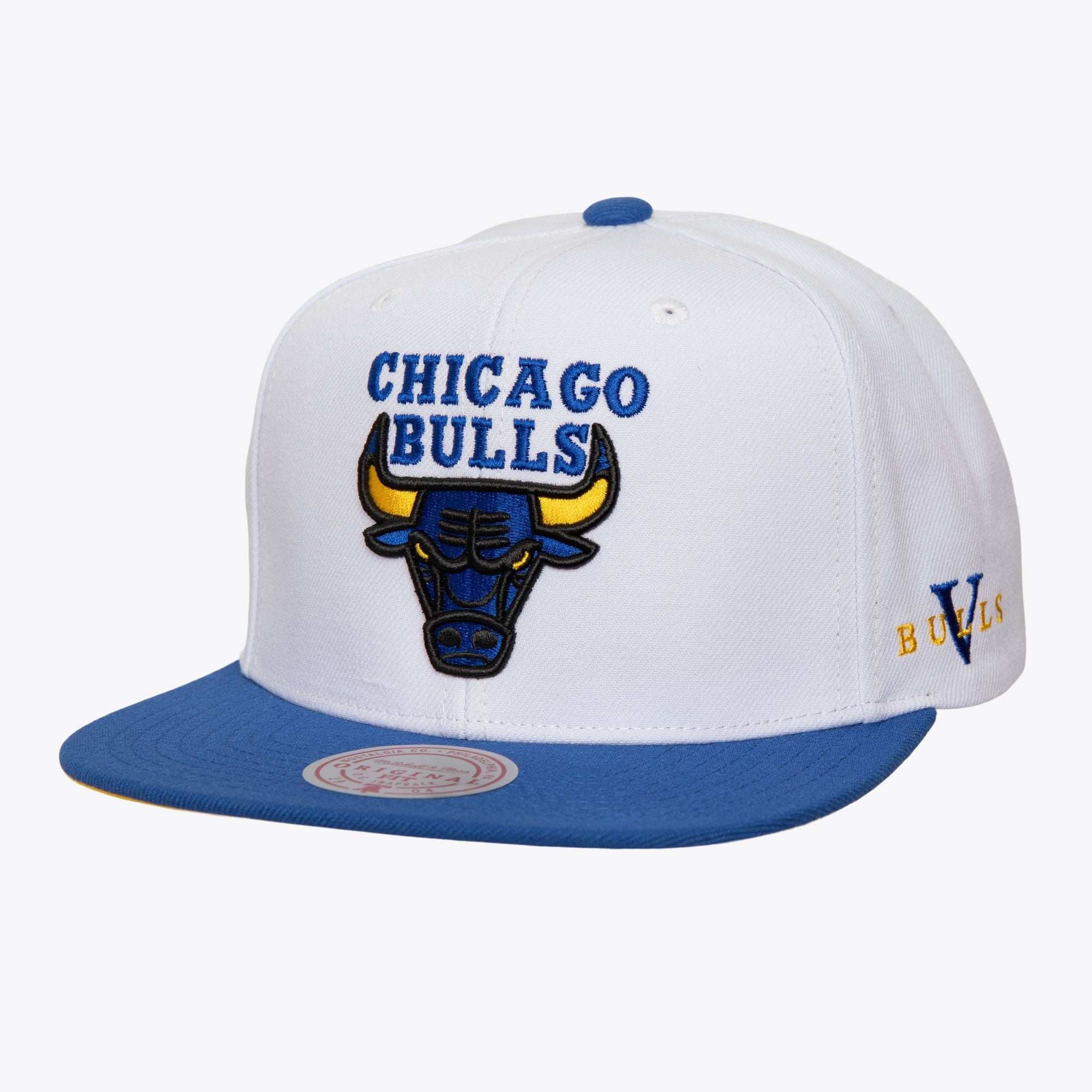 Gorra NBA Core V Snapback Bulls Blanco