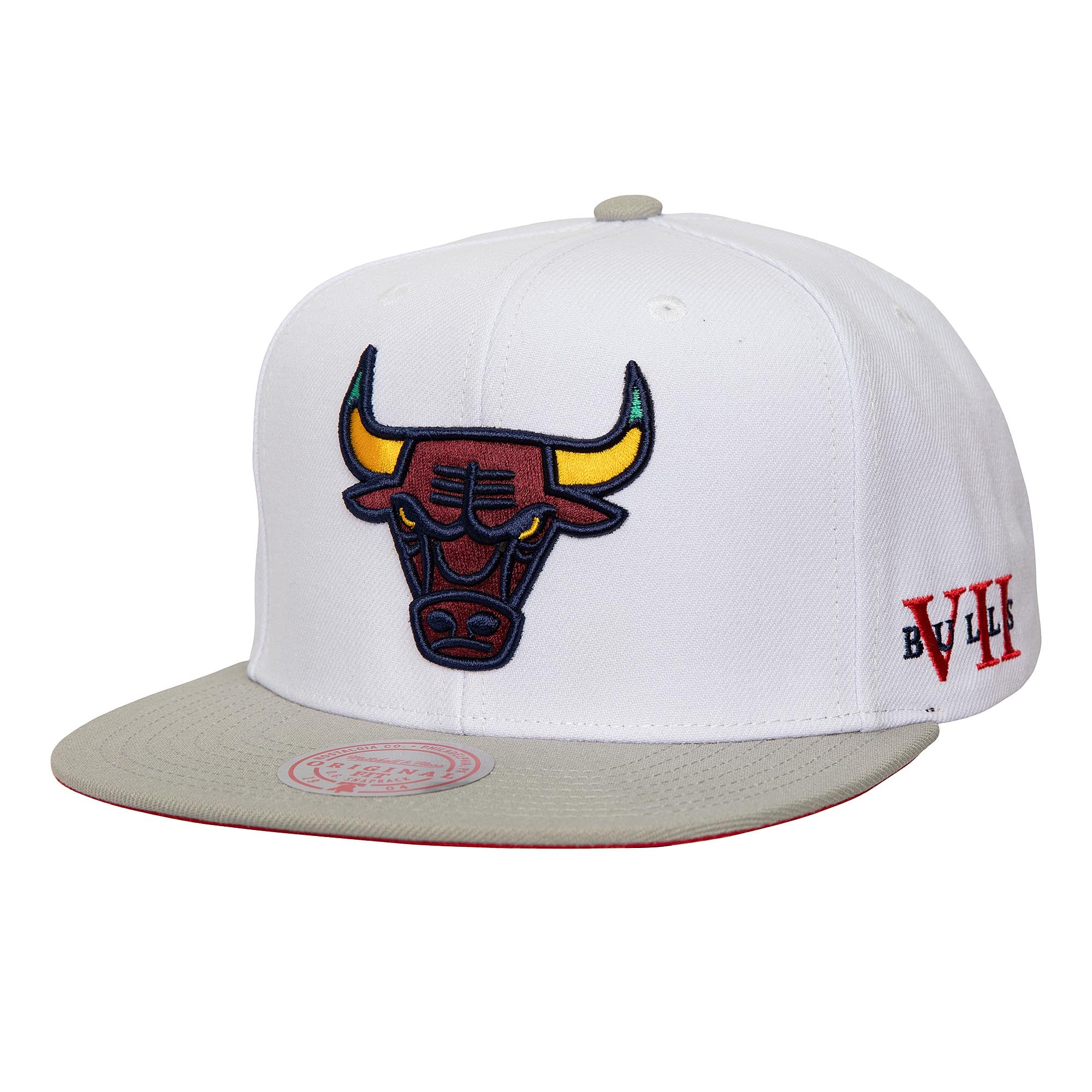 Gorra NBA Core VII Snapback Bulls Blanco