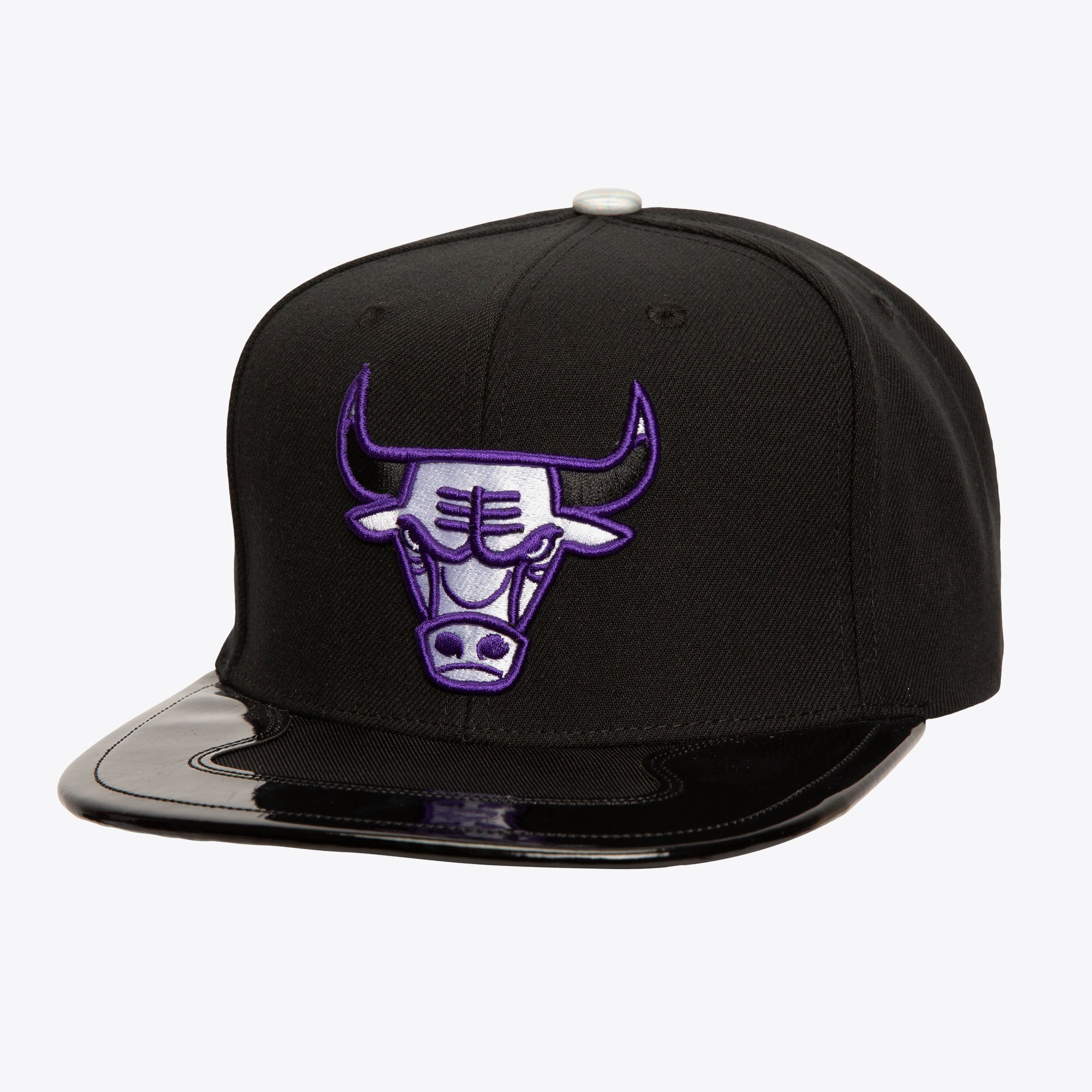 Gorra NBA Day 11 Snapback Bulls Negro Morado