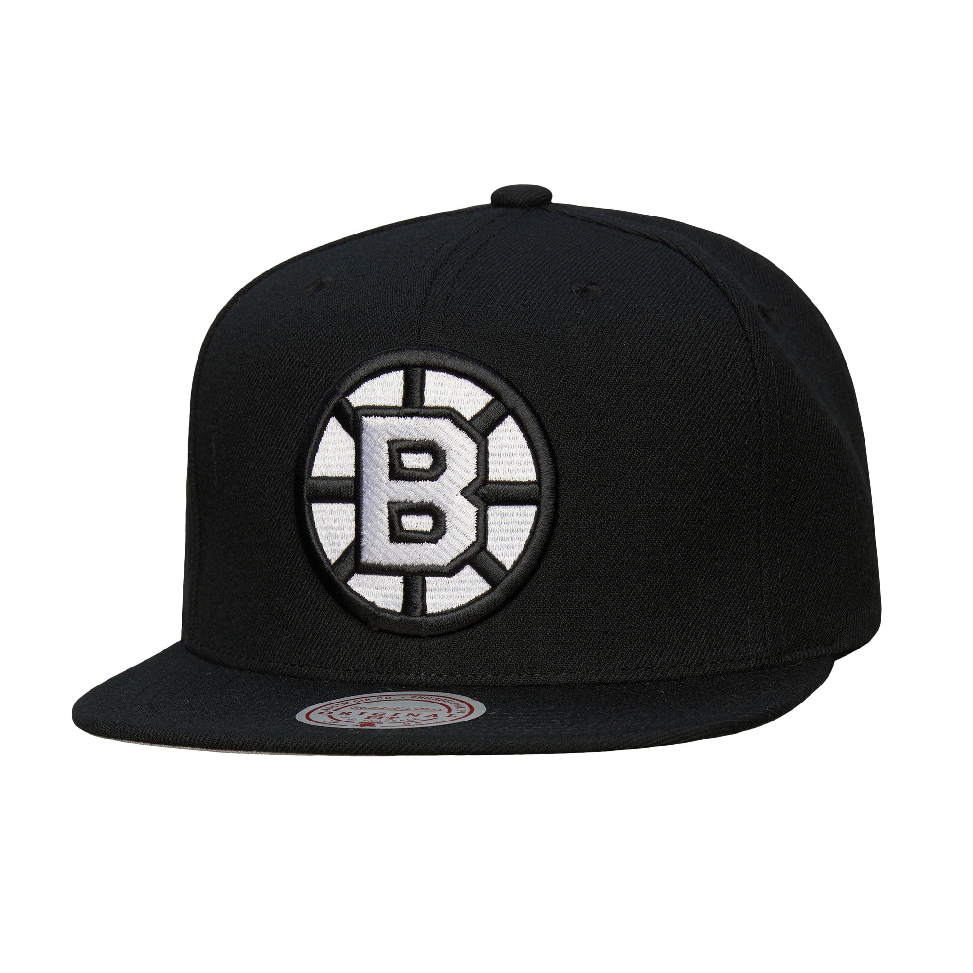 Gorra NHL Evergreen Black White Snapback Vntg Bruins