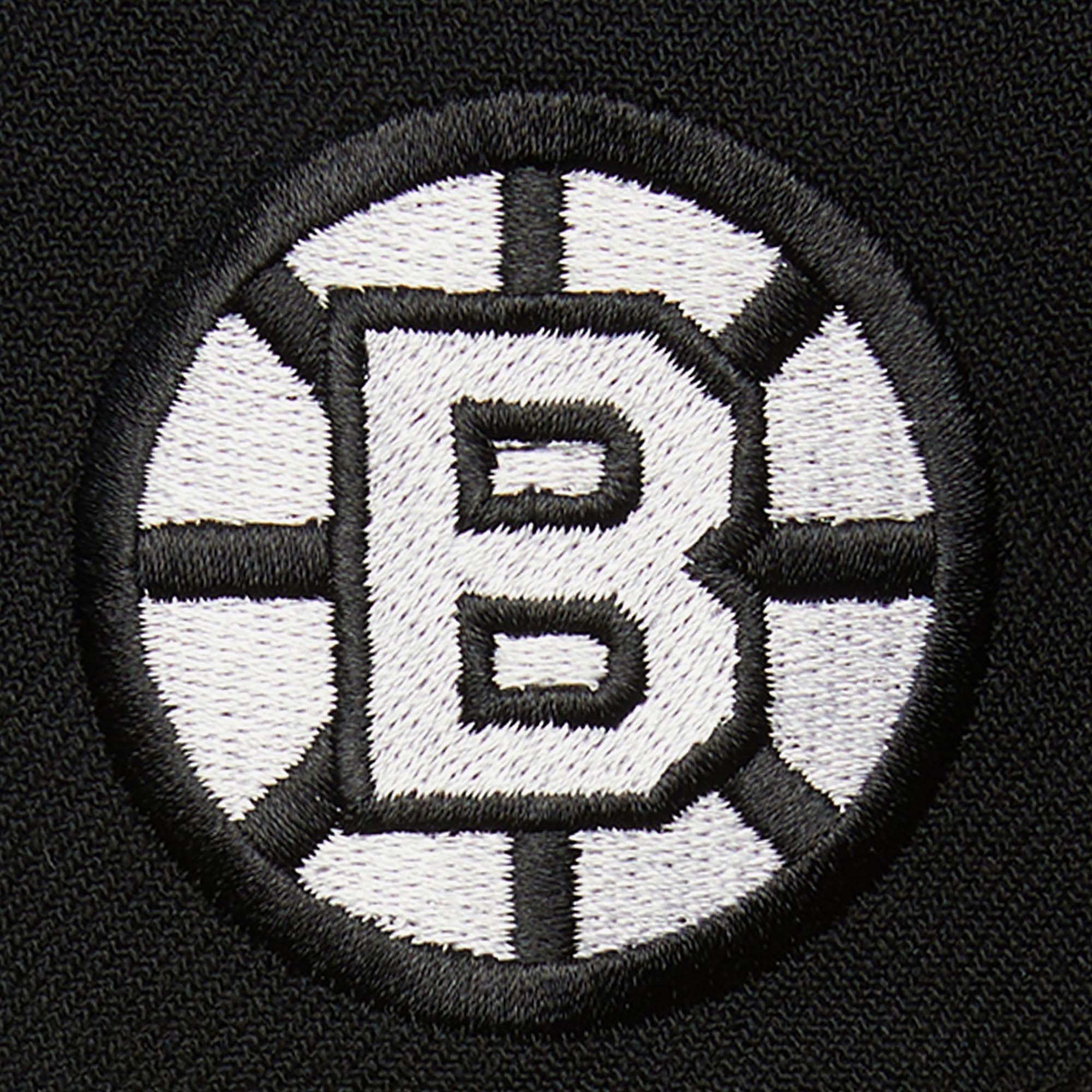 Gorra NHL Evergreen Black White Snapback Vntg Bruins