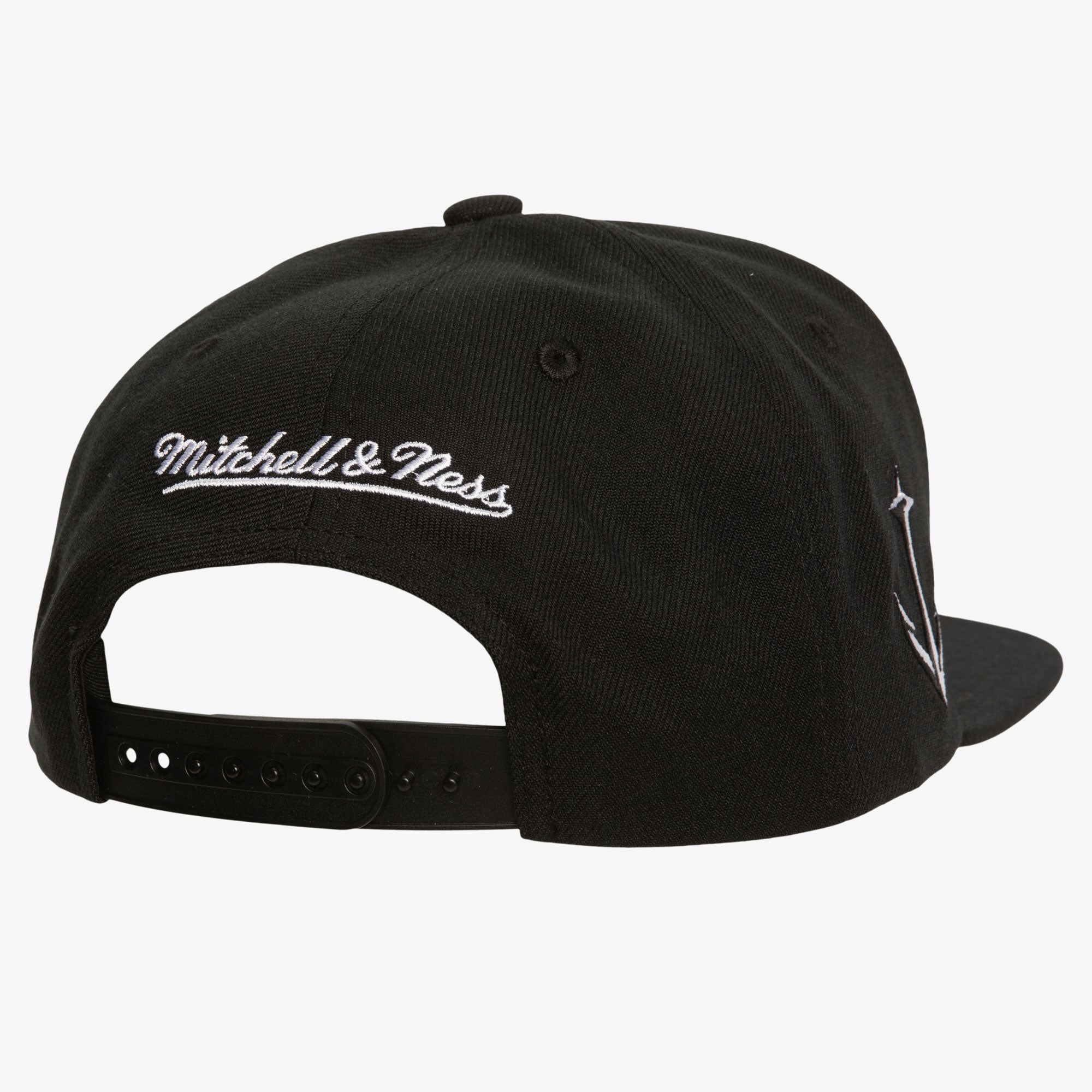 Gorra M&N NHL Evergreen Black White Snapback Kraken
