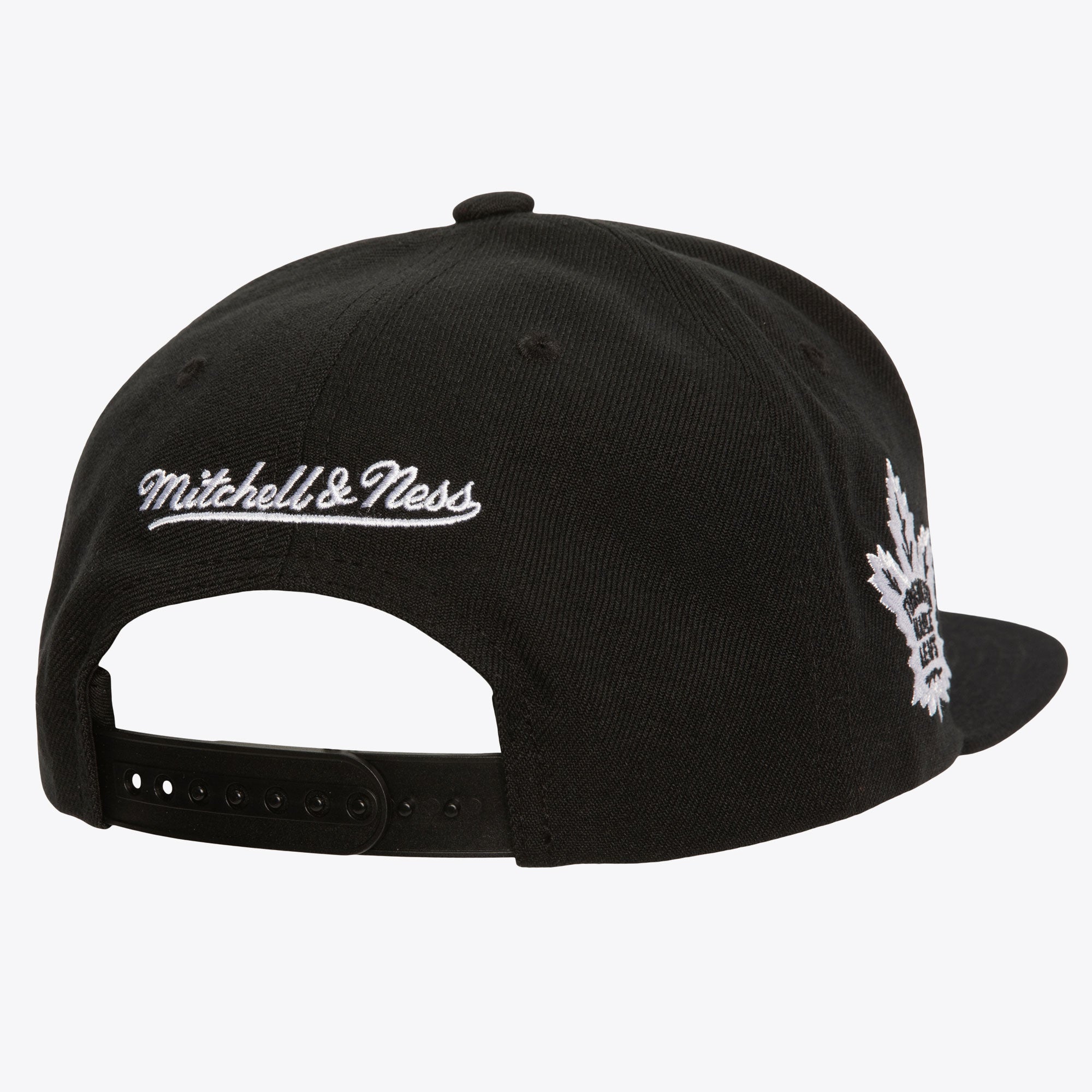Gorra NHL Evergreen Black White Snapback Maple Leafs