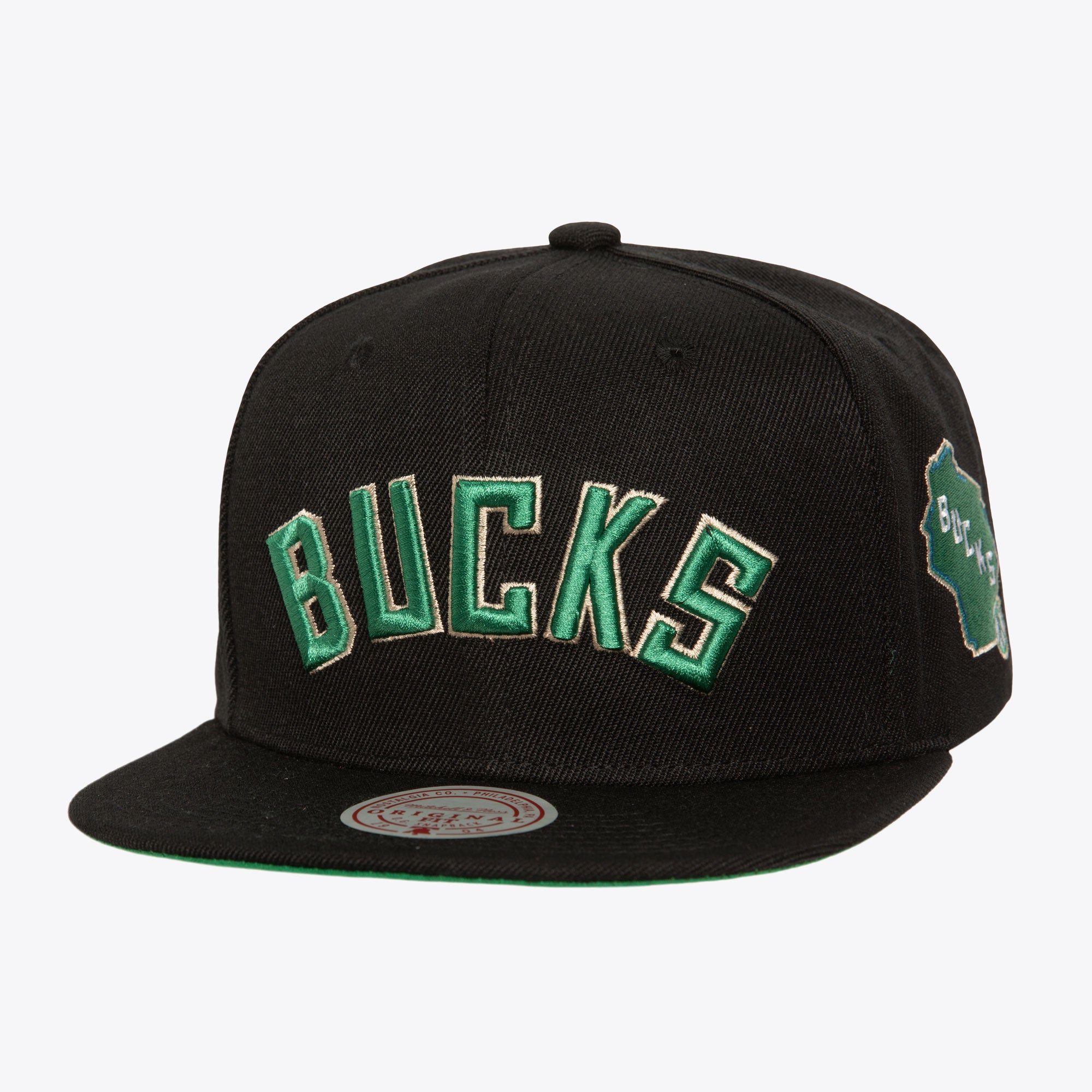 Gorra NBA Triple Play Snapback Bucks