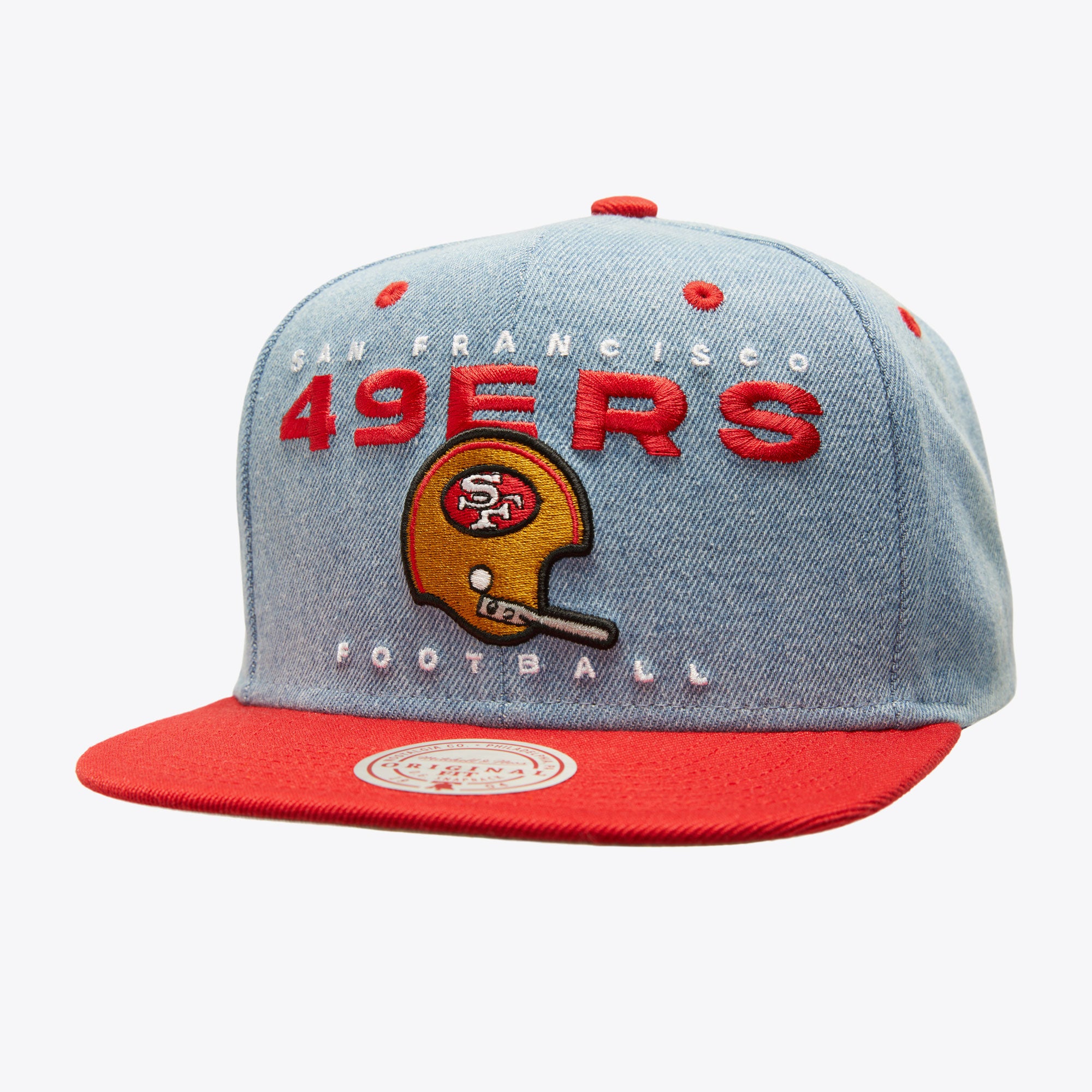 Gorra M&N NFL D-Stressed Snapback 49ers