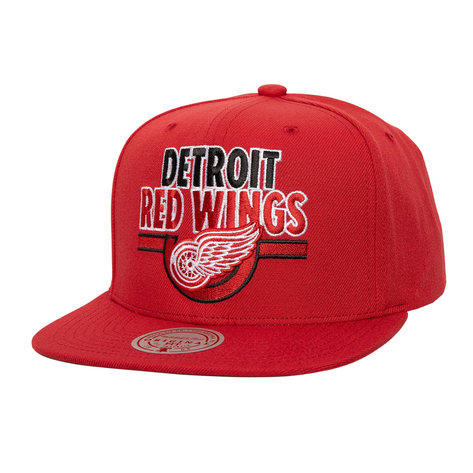 Gorra NHL Badge Line Retro Snapback Red Wings