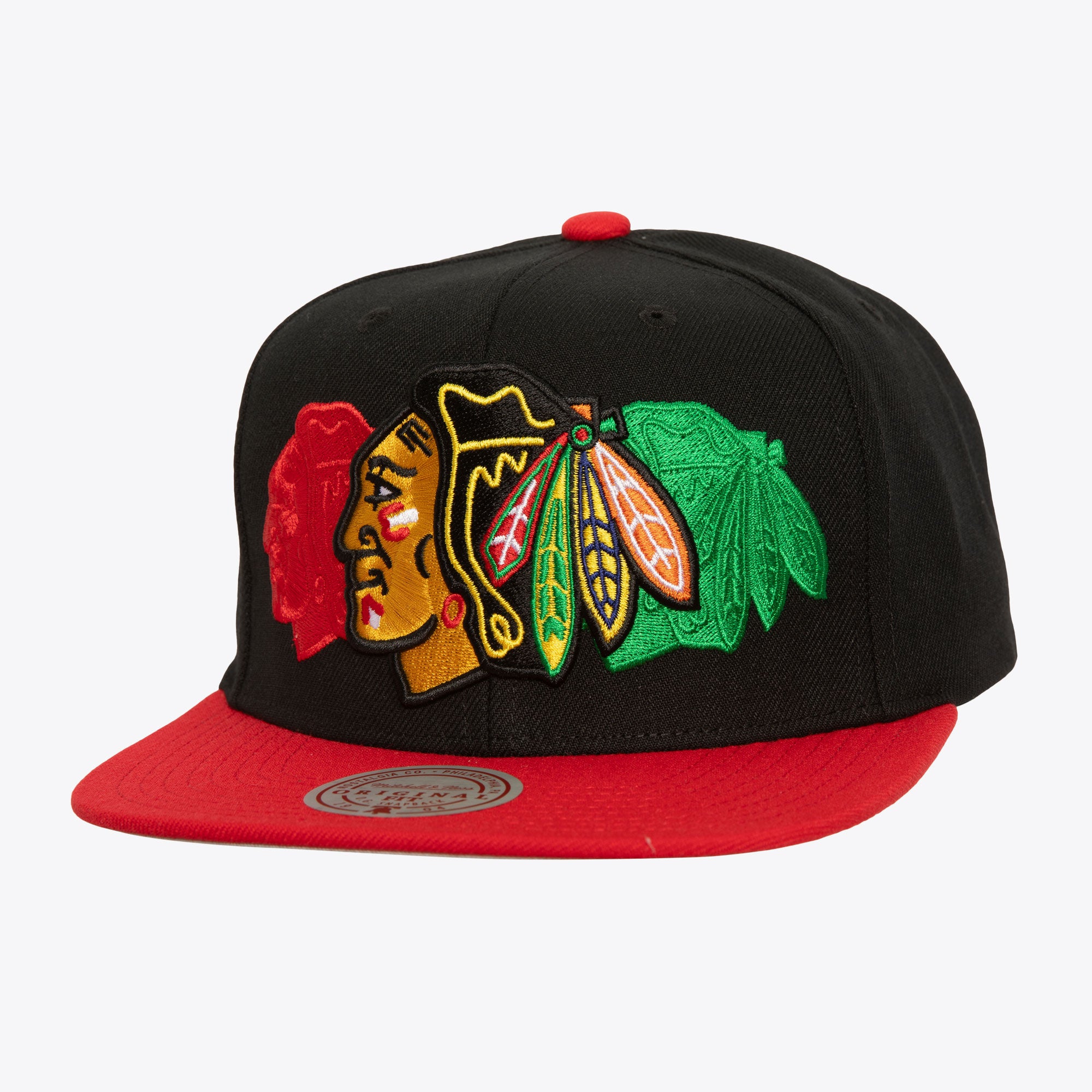 Gorra M&N NHL Triple Up Snapback Blackhawks