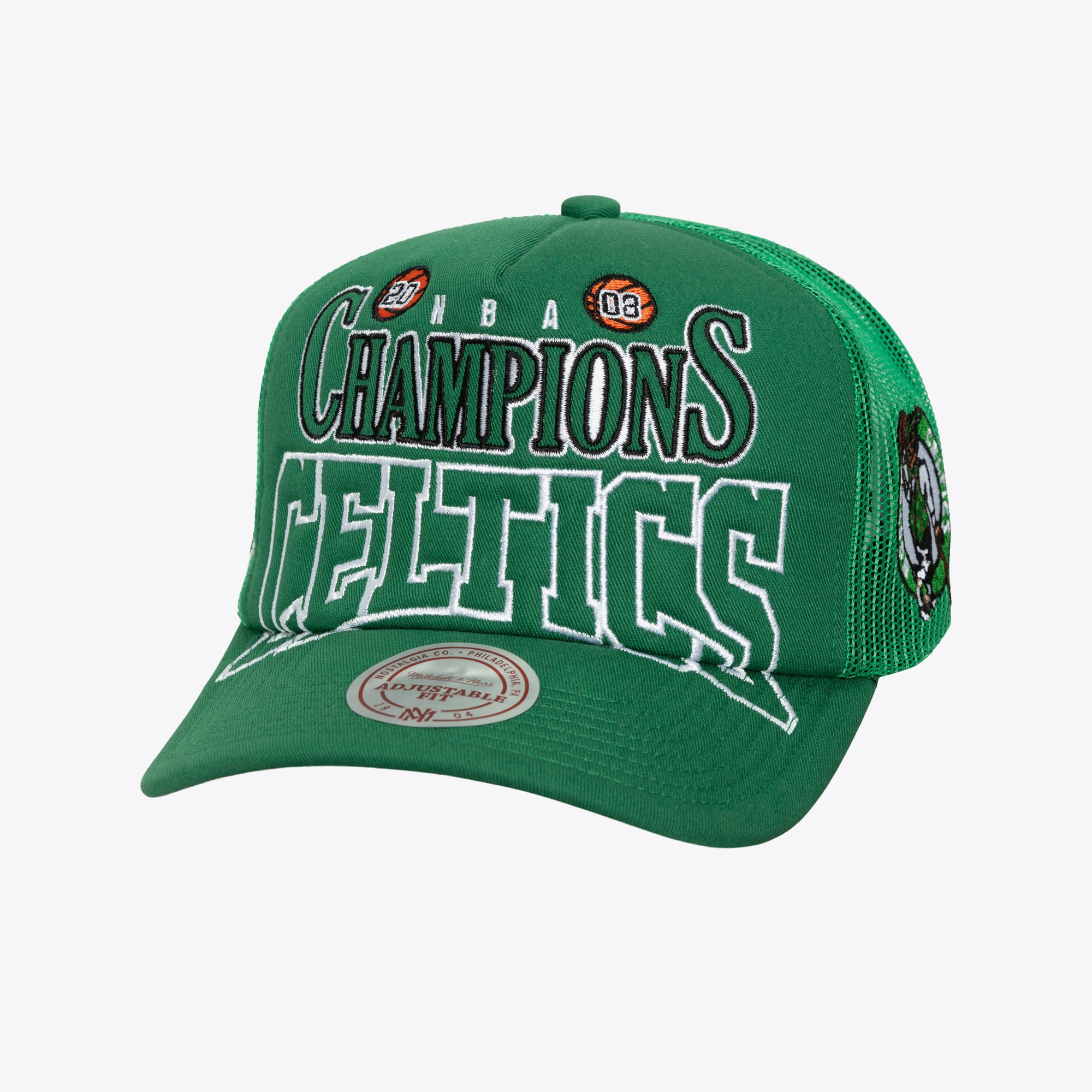 Gorra M&N NBA Big Champ Trucker Celtics