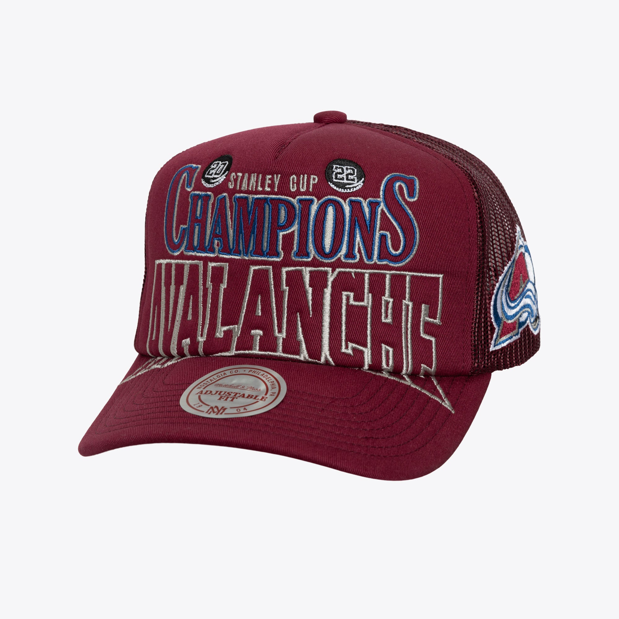 Gorra M&N NHL Big Champ Trucker Avalanche