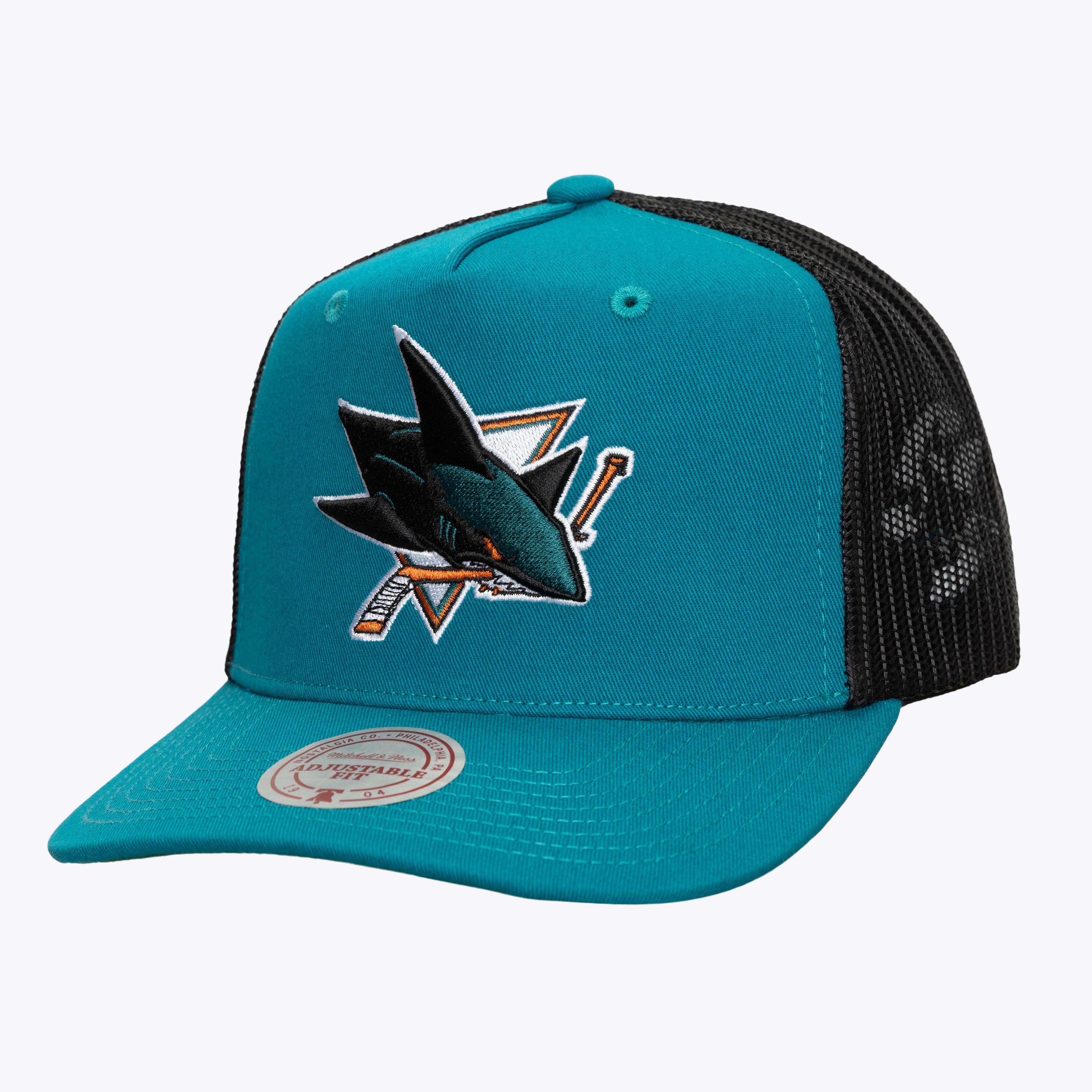 Gorra M&N NHL Tremor Trucker Sharks
