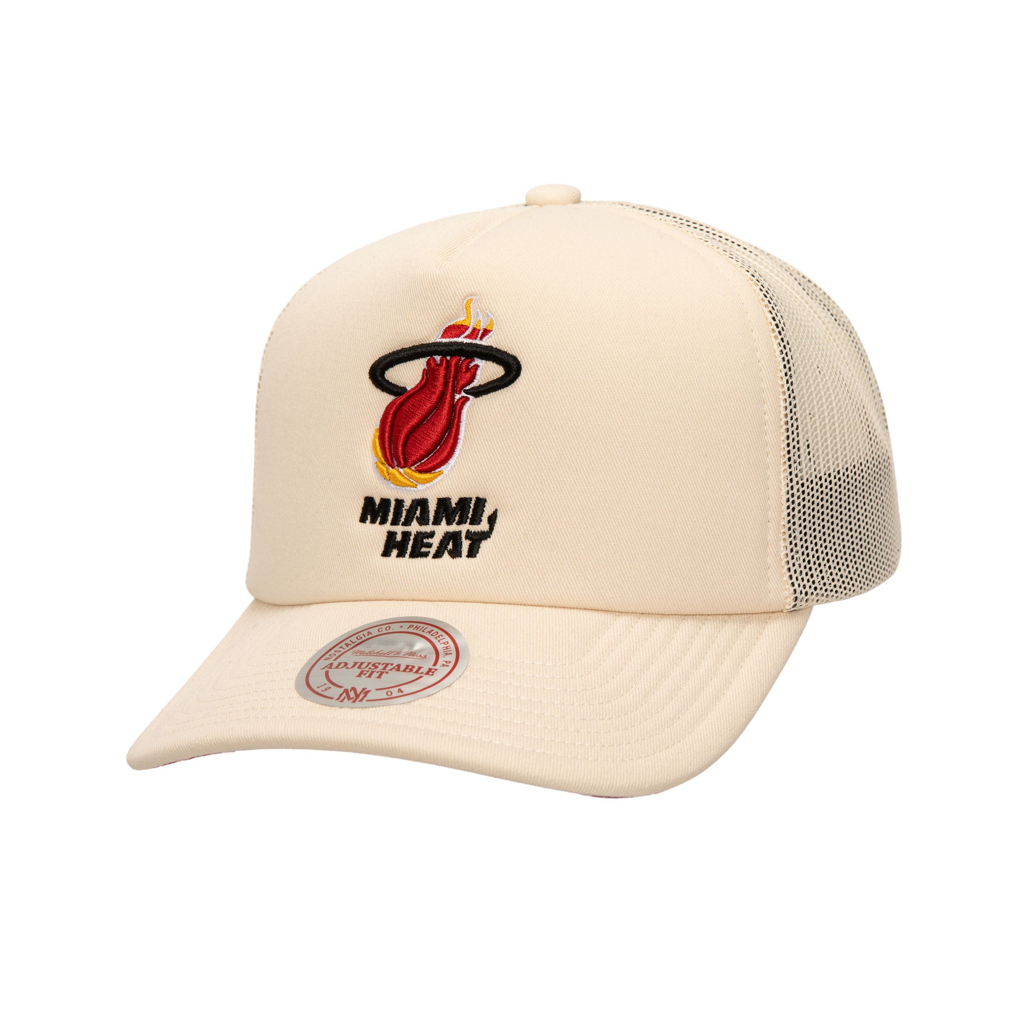 Gorra M&N NBA Evergreen Trucker Hwc Heat