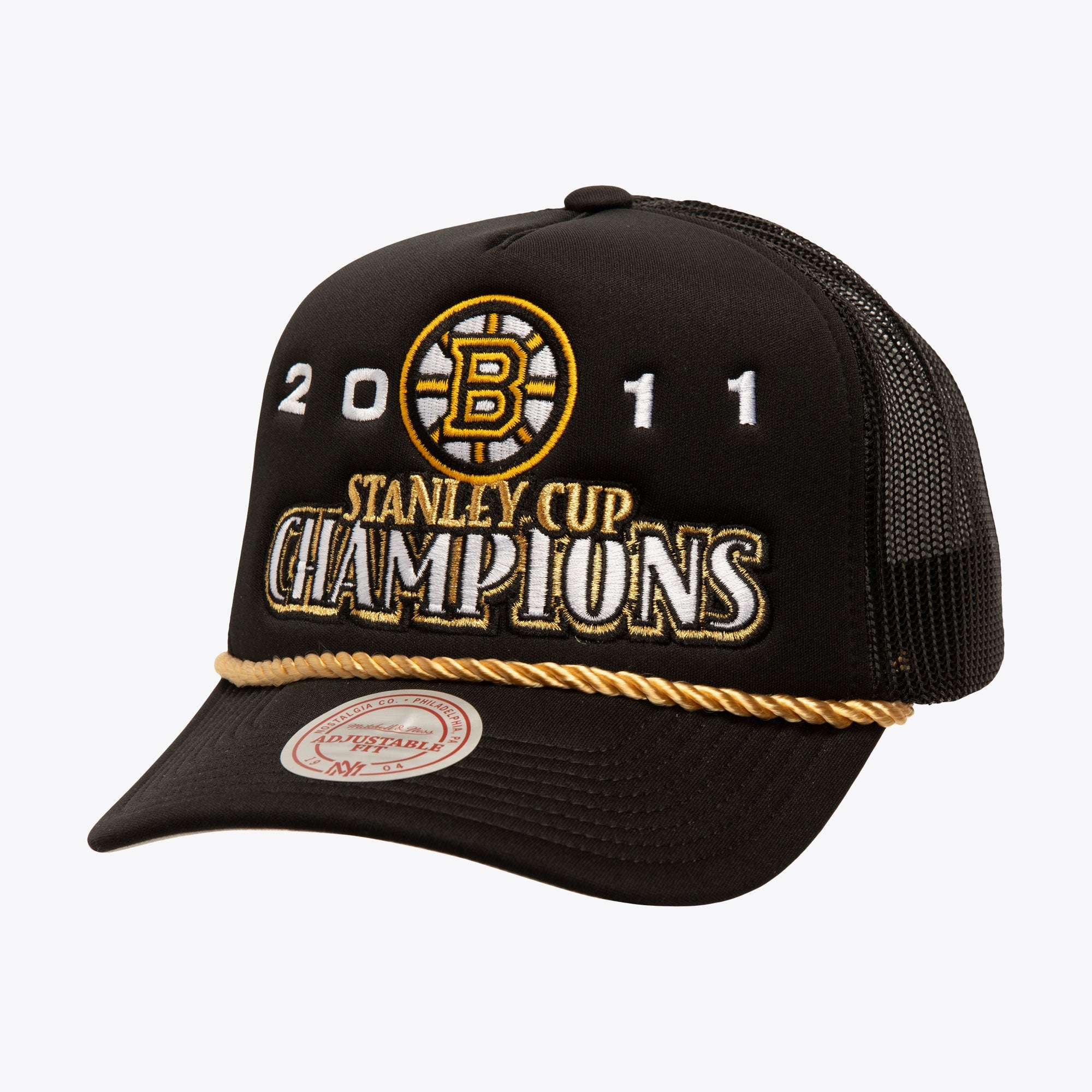 Gorra NHL Golden Champs Trucker Bruins