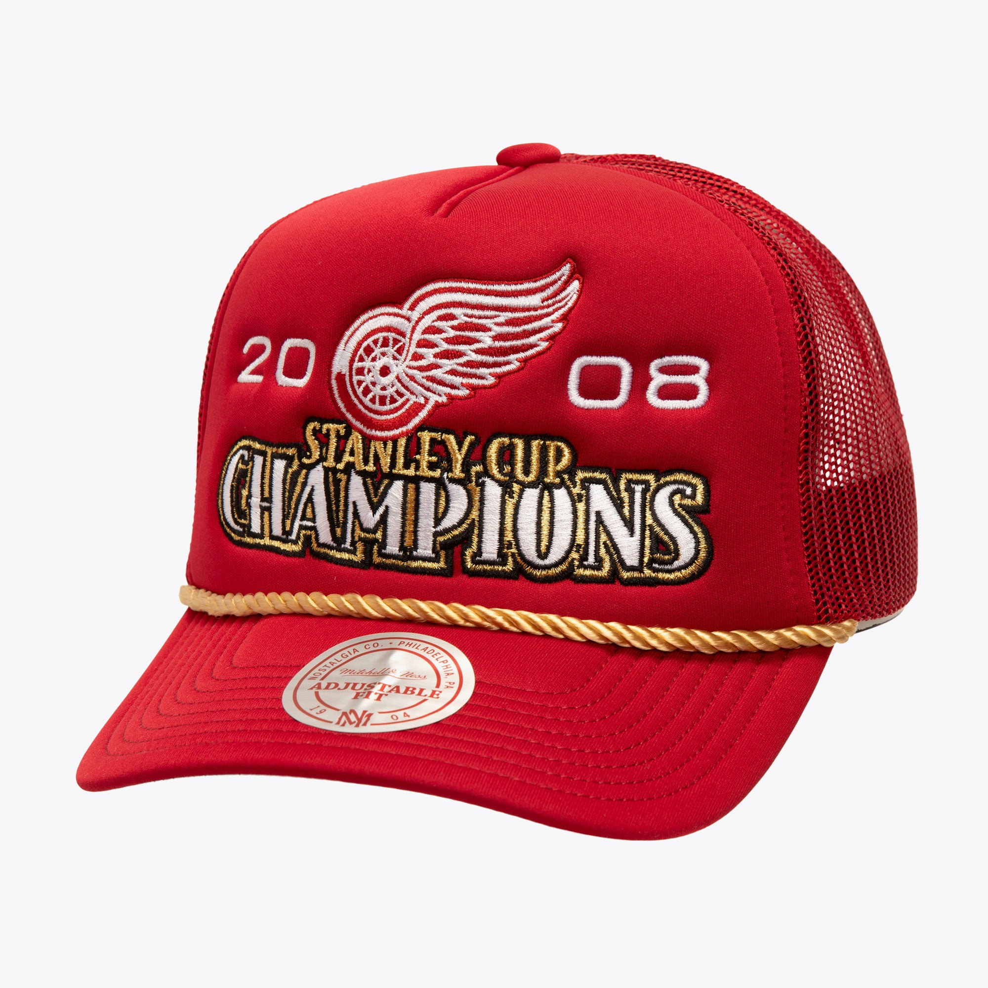 Gorra NHL Golden Champs Trucker Red Wings
